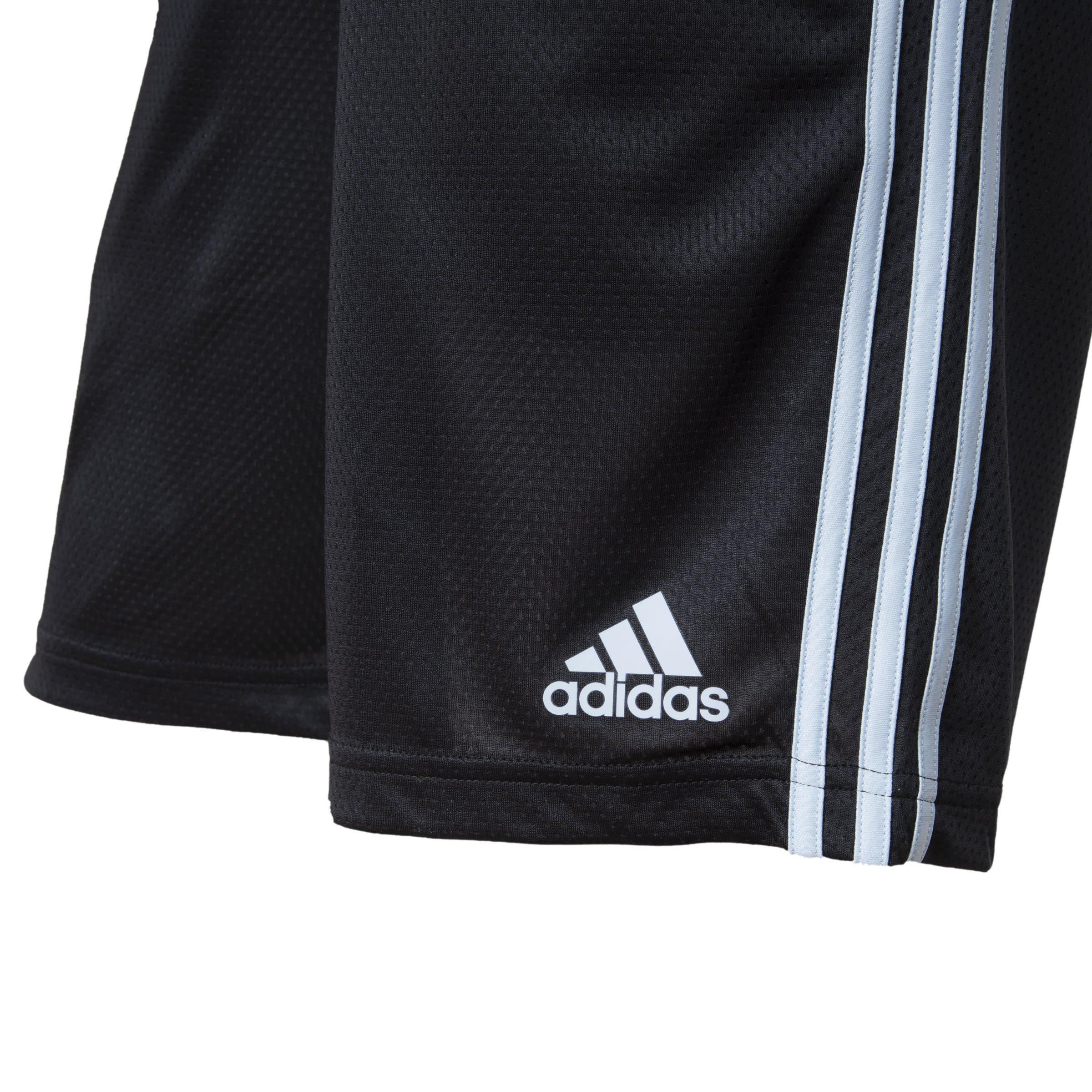 Black/Blue - adidas - 3-Stripes AEROREADY Knit Shorts Mens - 6