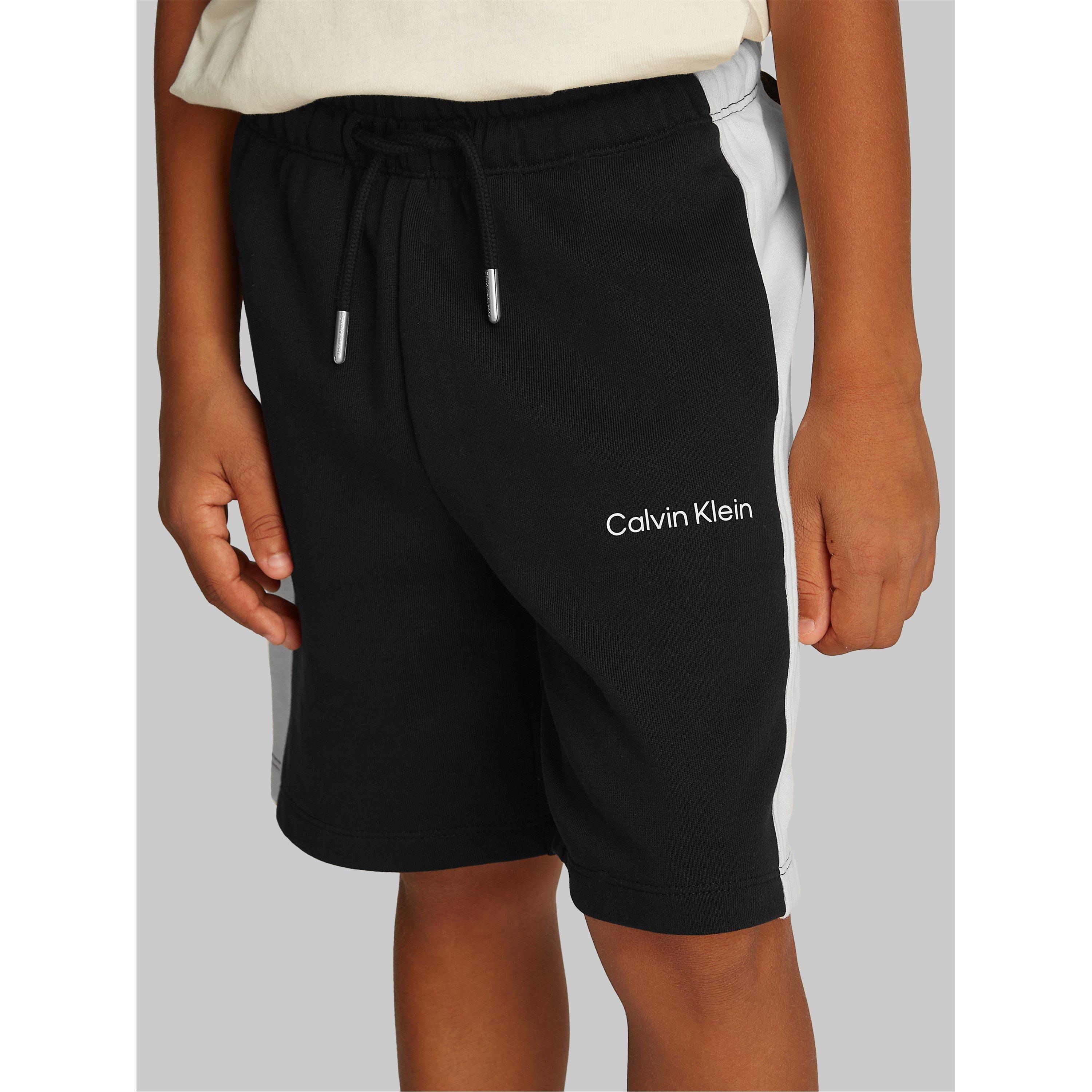 CK Black BEH - Calvin Klein Jeans - COLOR BLOCK RELAXED SHORTS - 3