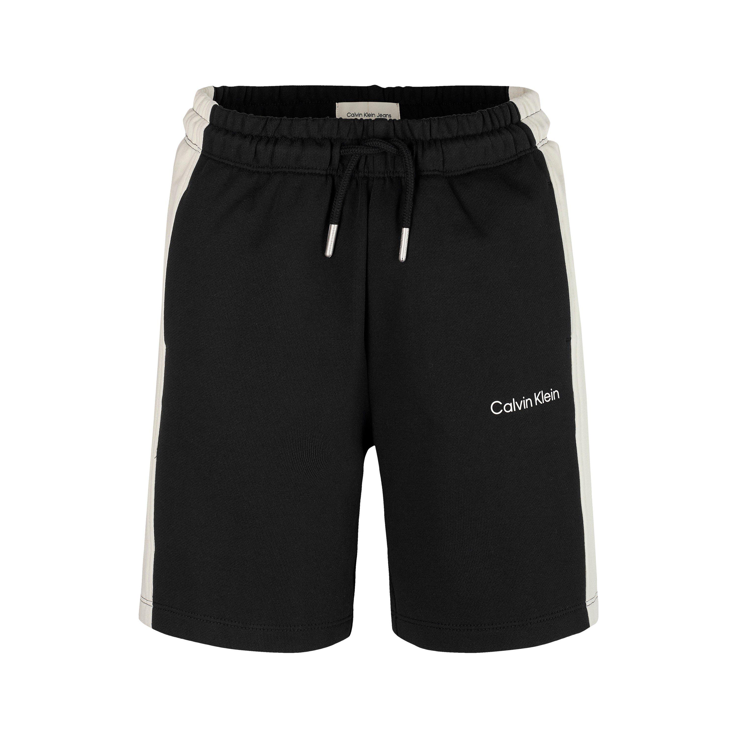 CK Black BEH - Calvin Klein Jeans - COLOR BLOCK RELAXED SHORTS - 4