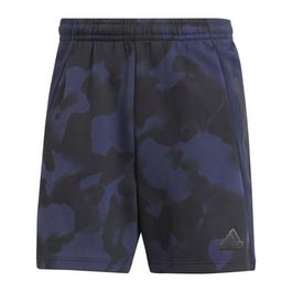 adidas Future Icons 3 Stripes Allover Print Shorts