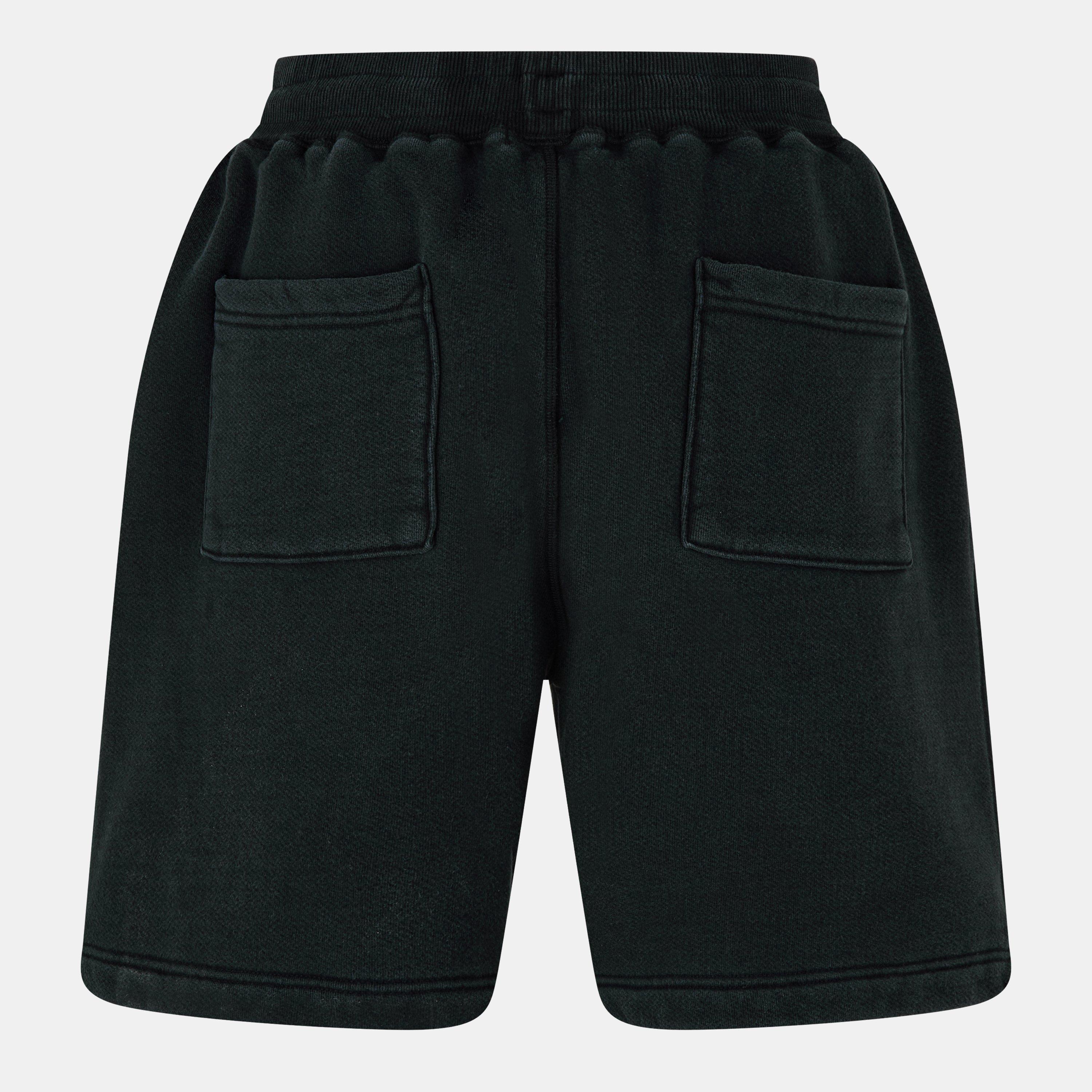 Black - Cole Buxton - Men's Collegiate Fleece Jogger Shorts - 2