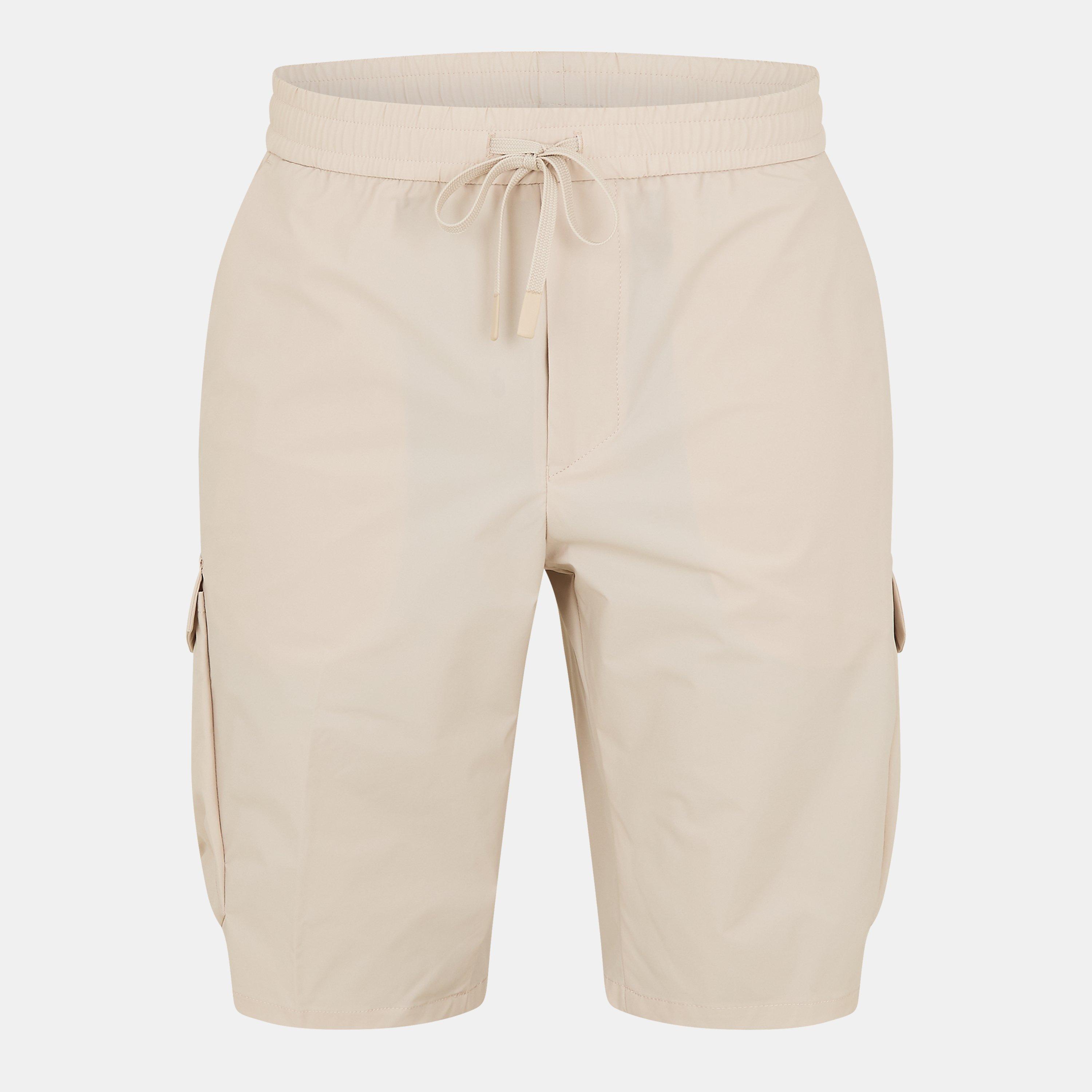 Boss Men's S Urbanex Cargo Shorts - Open Beige 284 - S