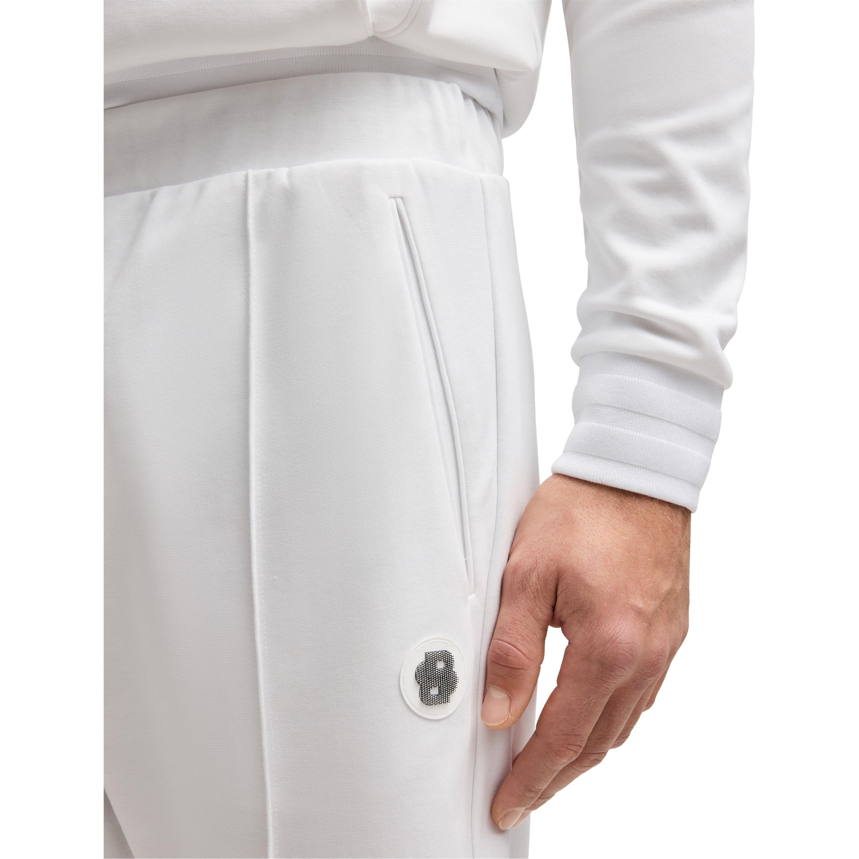 White 100 - Boss - Men's HBG Headlo TL Fleece Shorts - 4