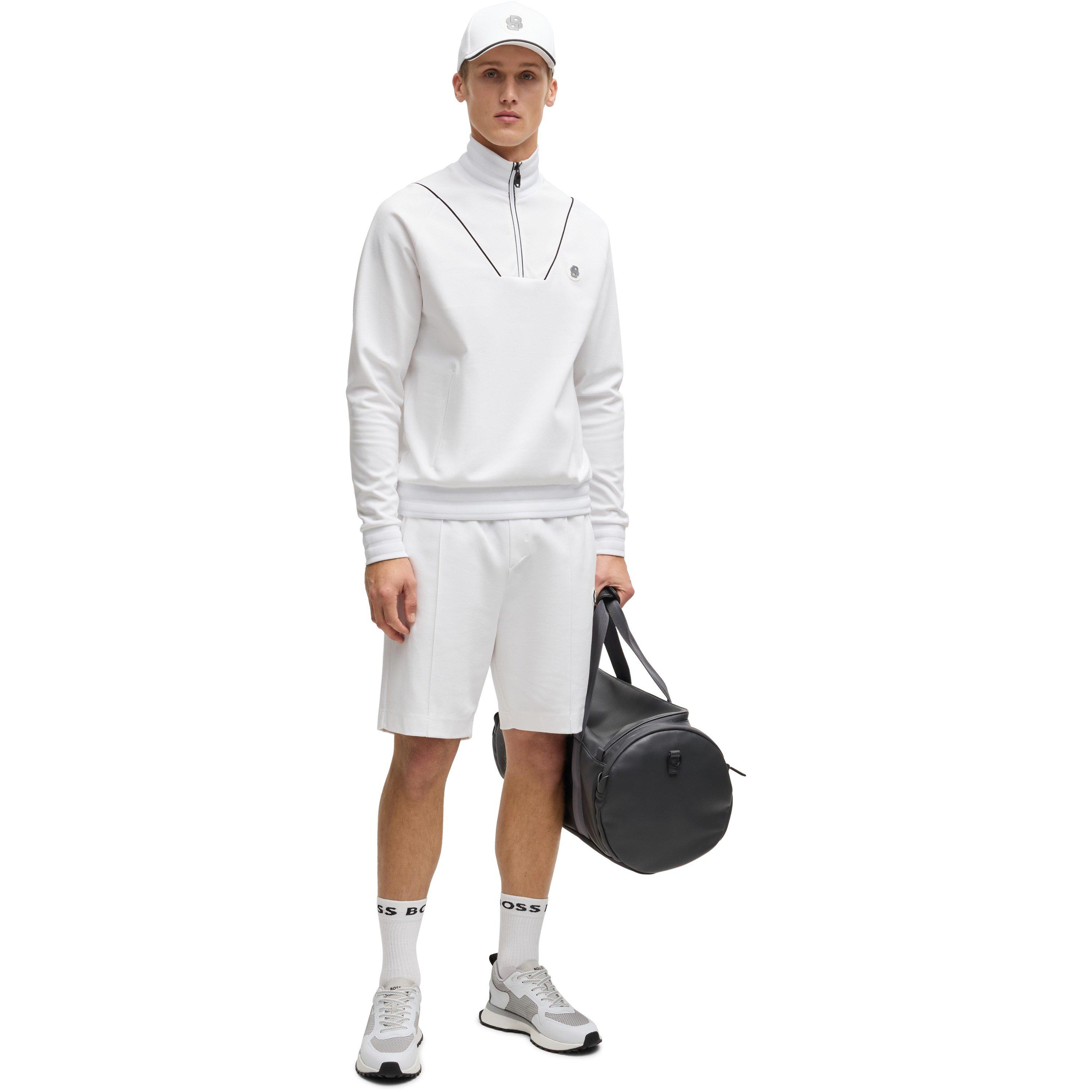 White 100 - Boss - Men's HBG Headlo TL Fleece Shorts - 5