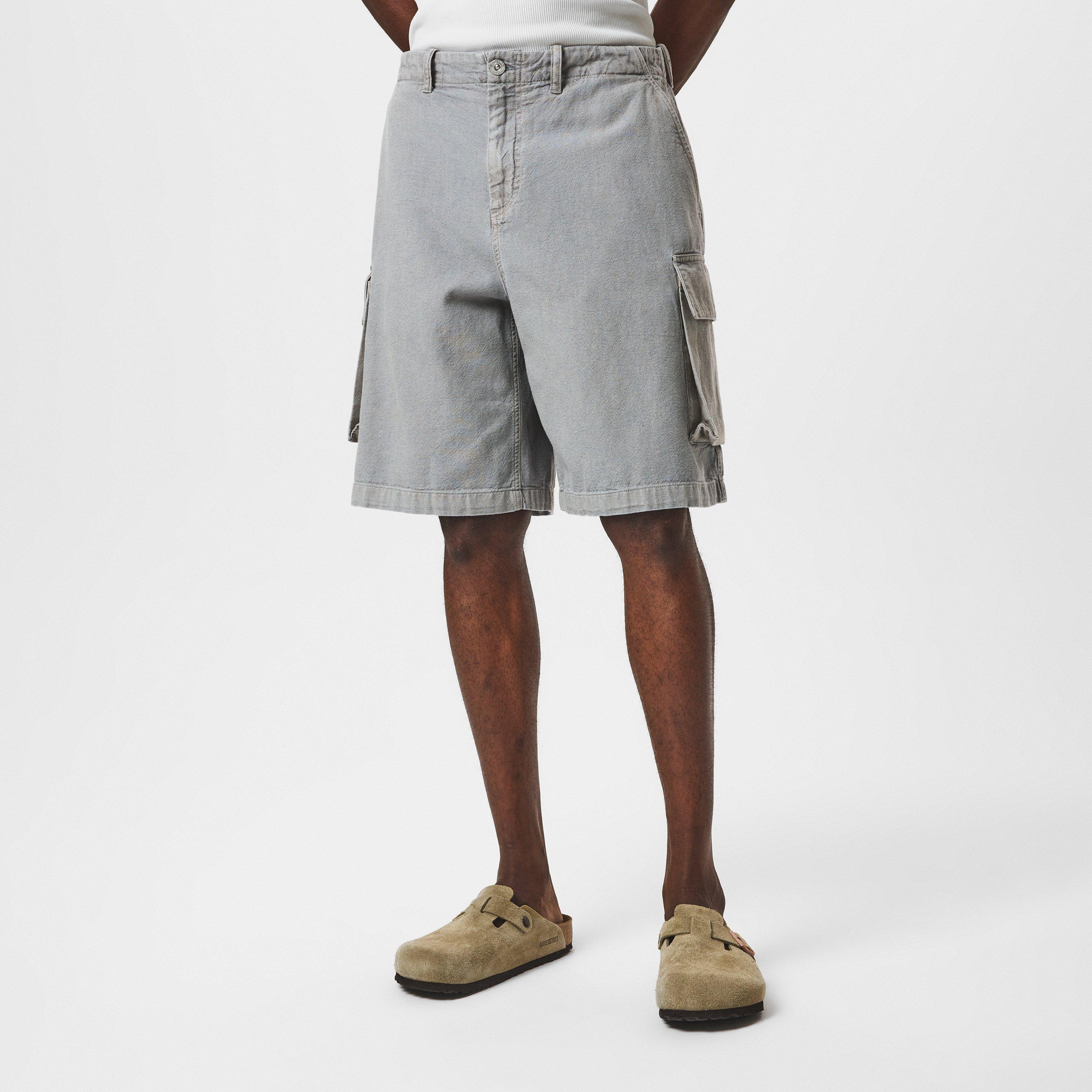 Stone Gravel - Our Legacy - Men's Mount Fleece Jogger Shorts - 3