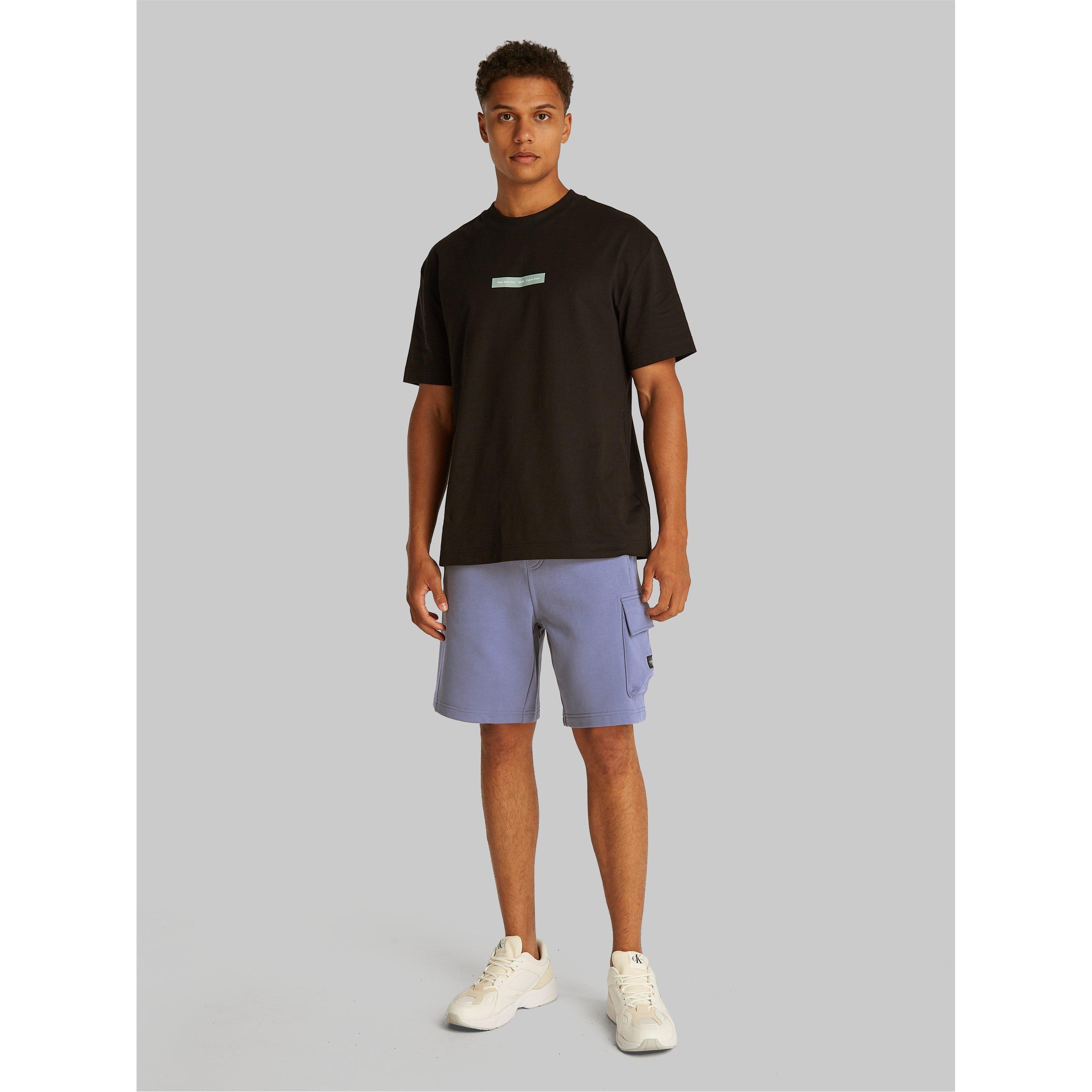 Grisaille - Calvin Klein Jeans - WOVEN LABEL SHORT - 3