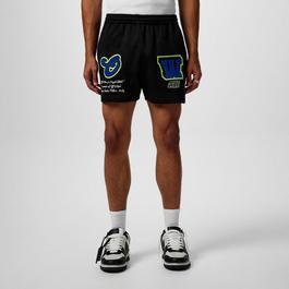 Off White Men's Vars Hamer Skinny Track Shorts with Adjustable Drawstring