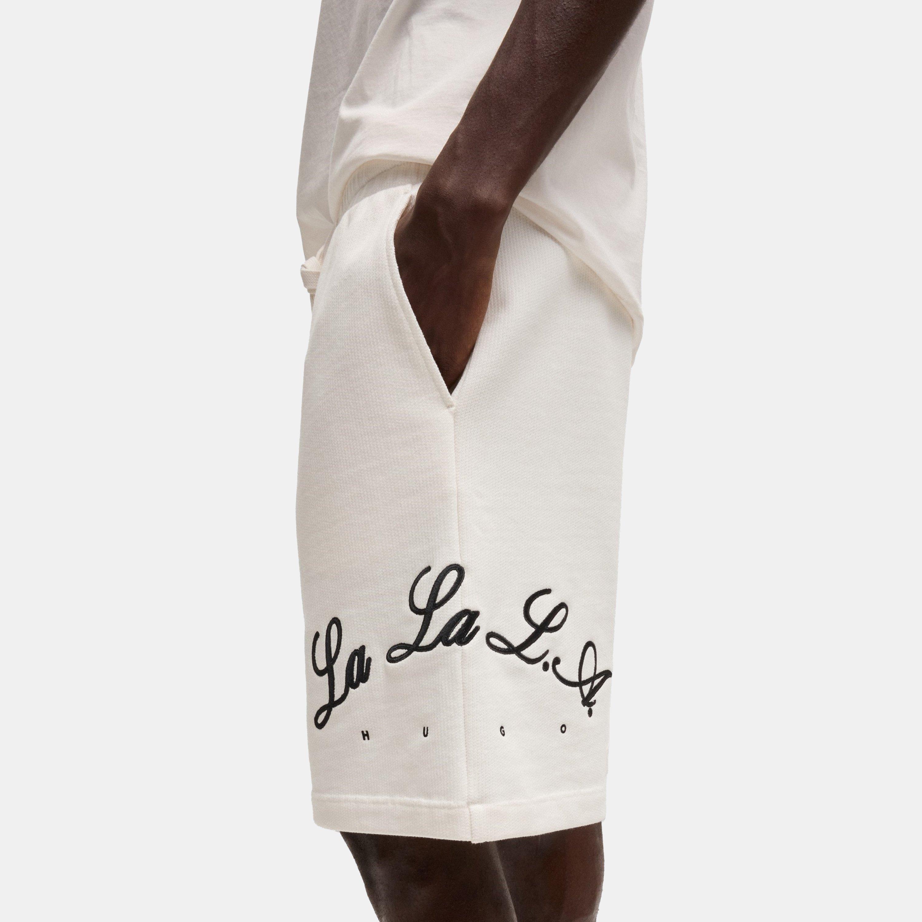 Natural 102 - Hugo - Men's Fleece Jogger Shorts - 4