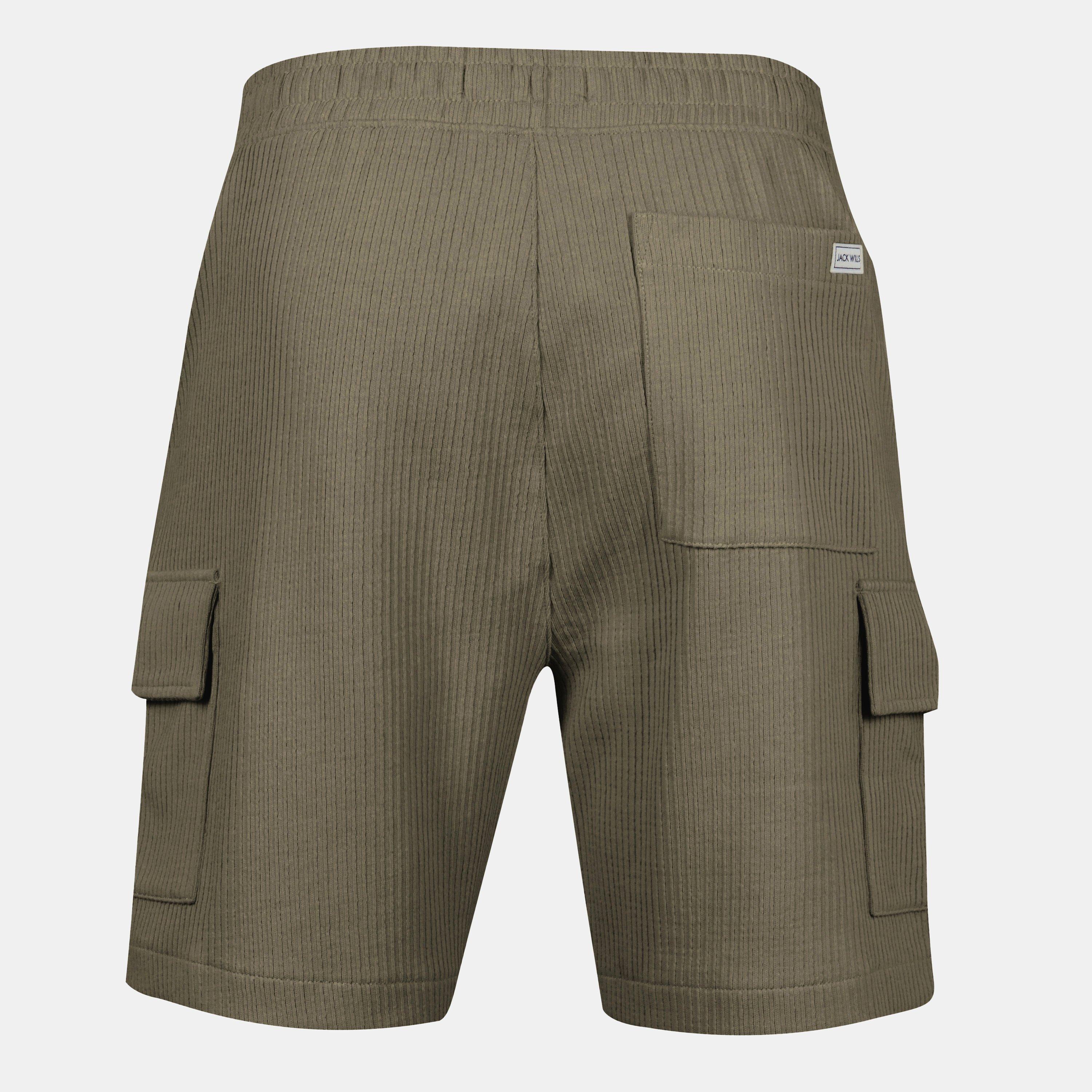 Smokey Olive - Jack Wills - Men's Fleece Jogger Shorts - 2