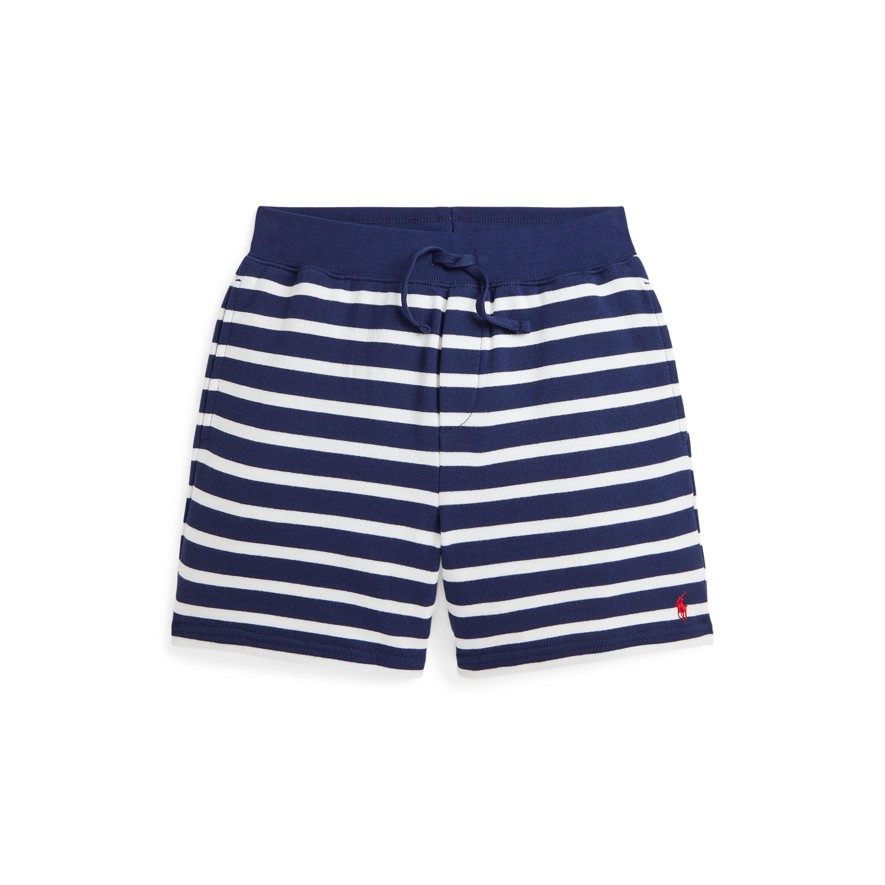 Polo Ralph Lauren  Newport Navy Stripe Fleece Shorts Juniors - 5Y