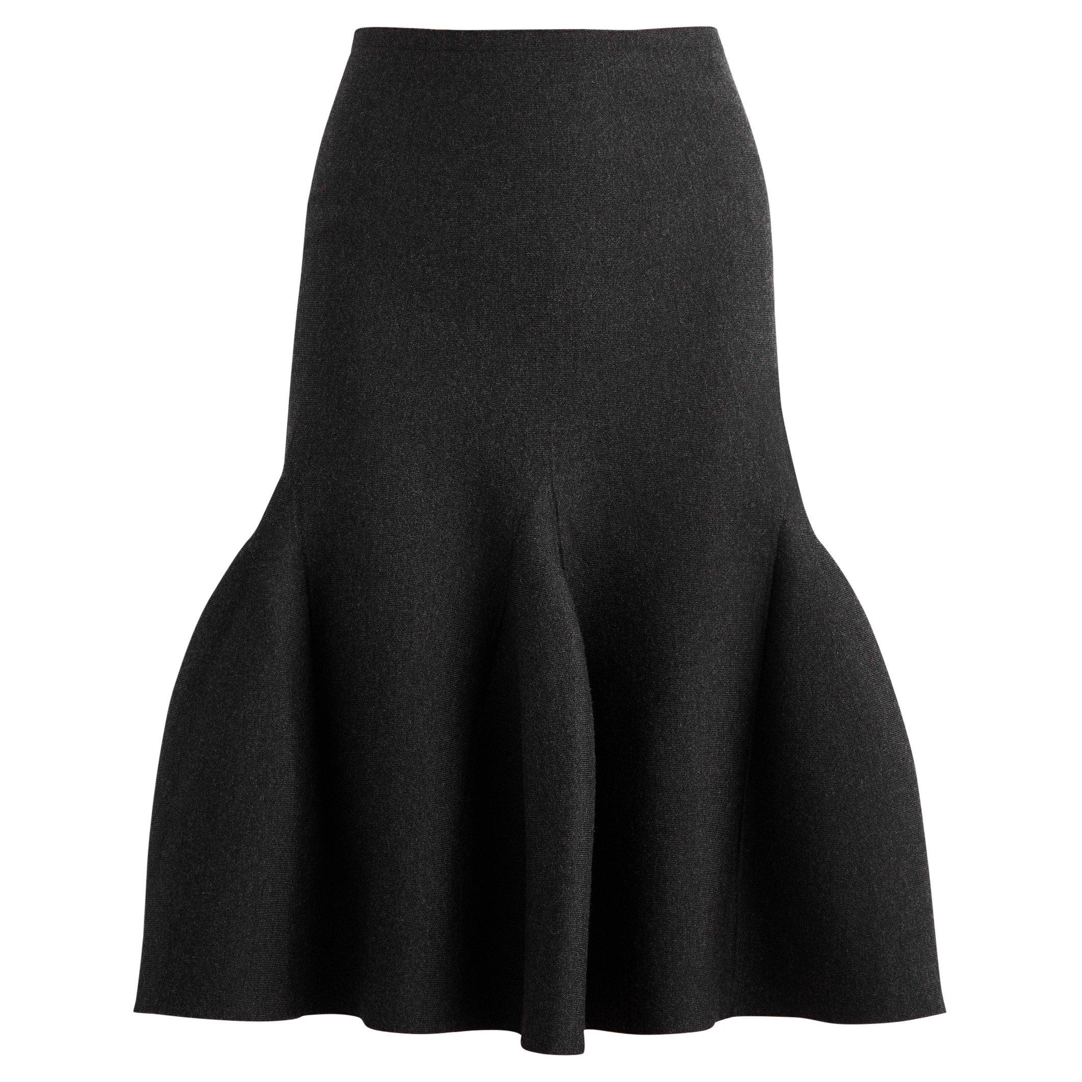 BLACK - Alaia - SCULPTURAL SKIRT