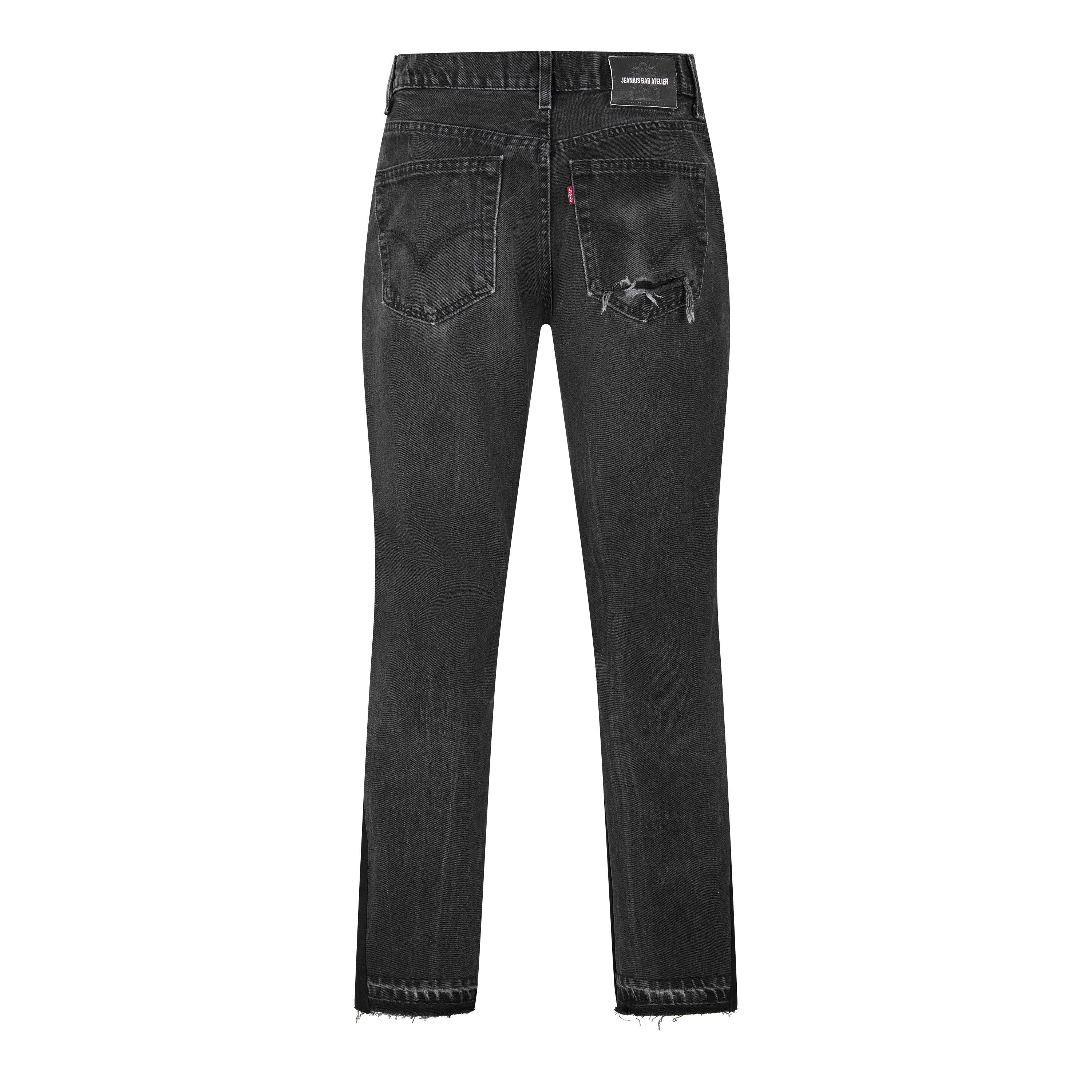 DARK GREY - Jeanius Bar Atelier - JBA FLARED DENIM - 2