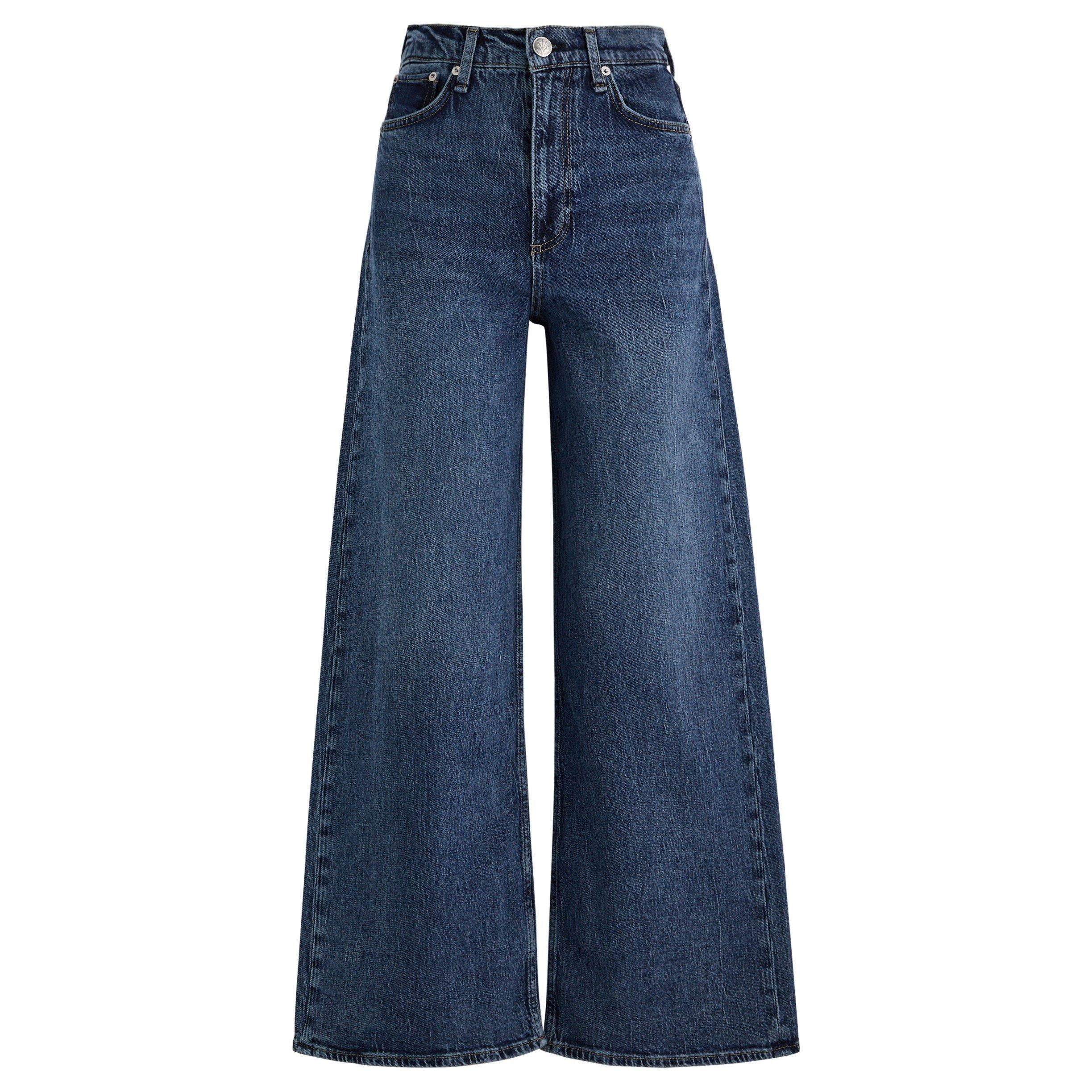 DARK BLUE - Rag and Bone - JE SOFIE HIGH RISE ANKLE WIDE