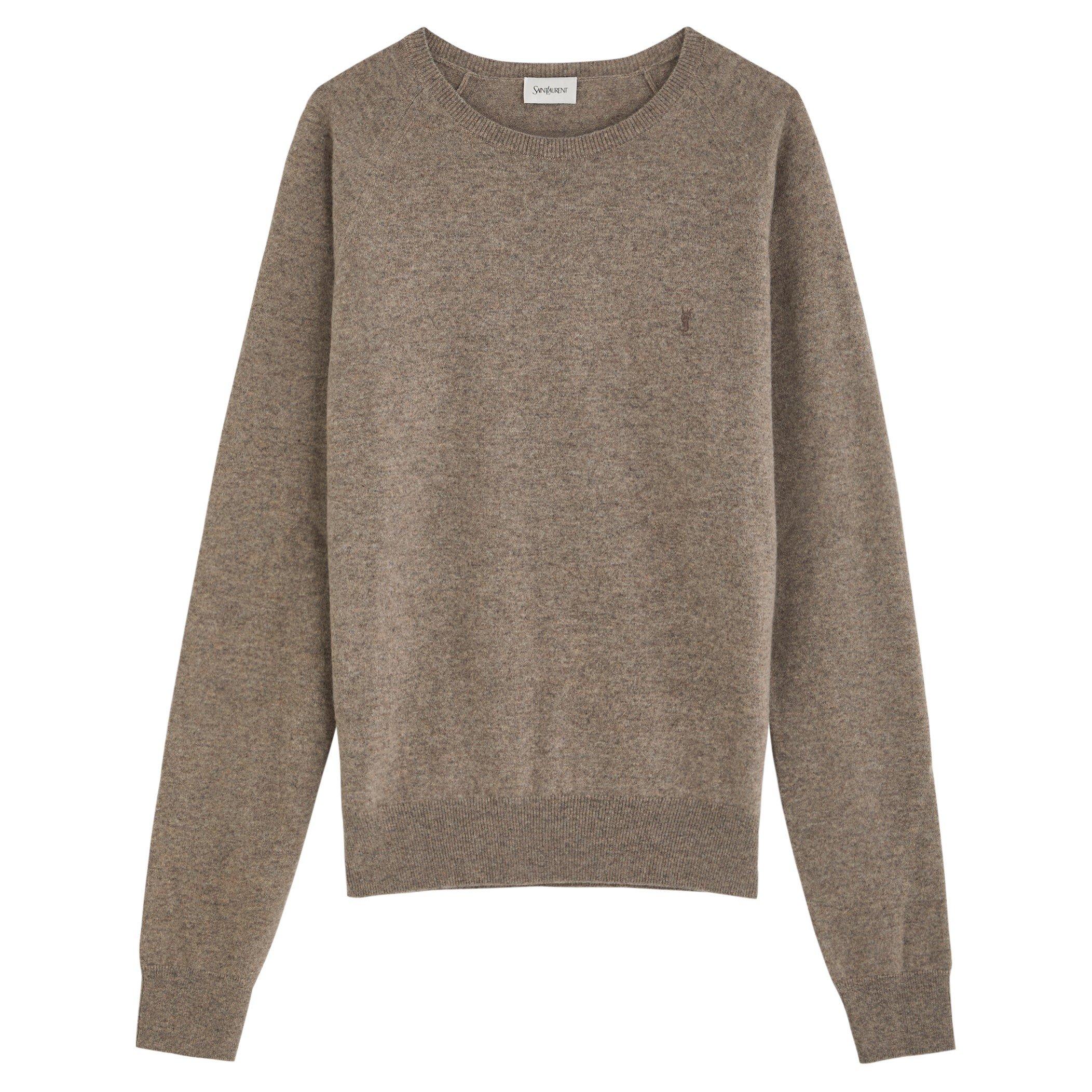 Saint Laurent | YSL CASHMERE LOGO KNIT | Flannels