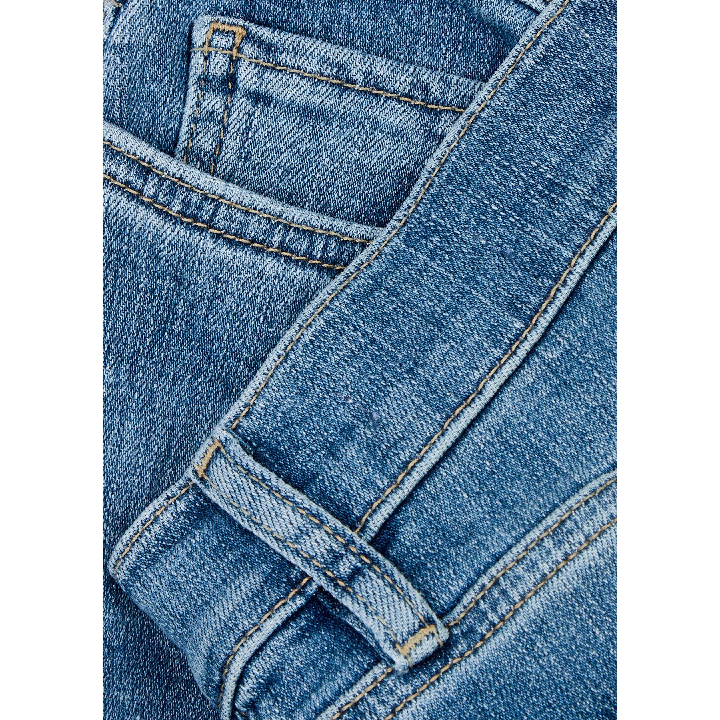 DARK BLUE - Frame Denim - Women's Le Slim Palazzo Drizzle High-Rise Wide-Leg Jeans - 4