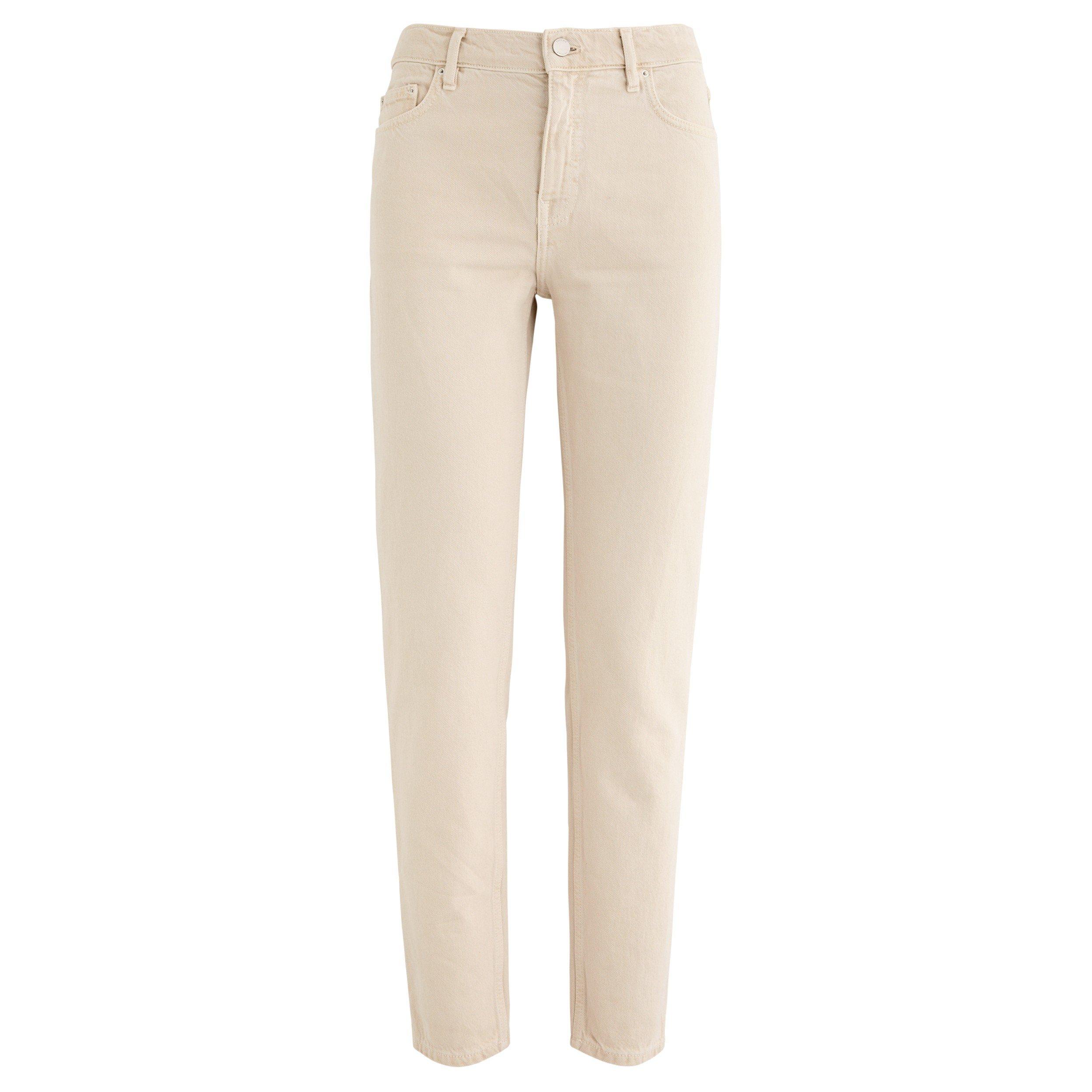 CREAM - Toteme - LOW TAPER DENIM