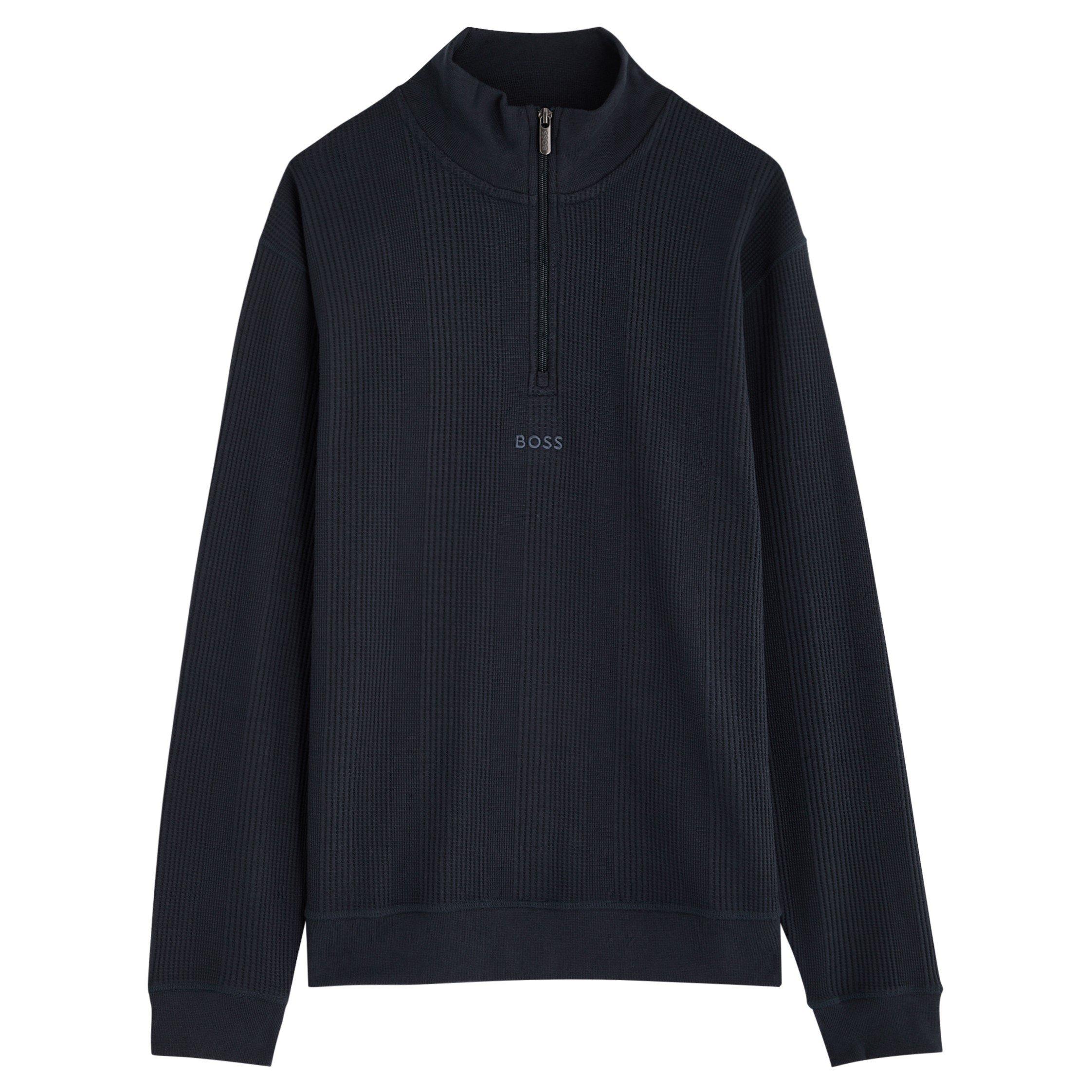 DARK BLUE - Hugo - HB Structure 1/4 Zip