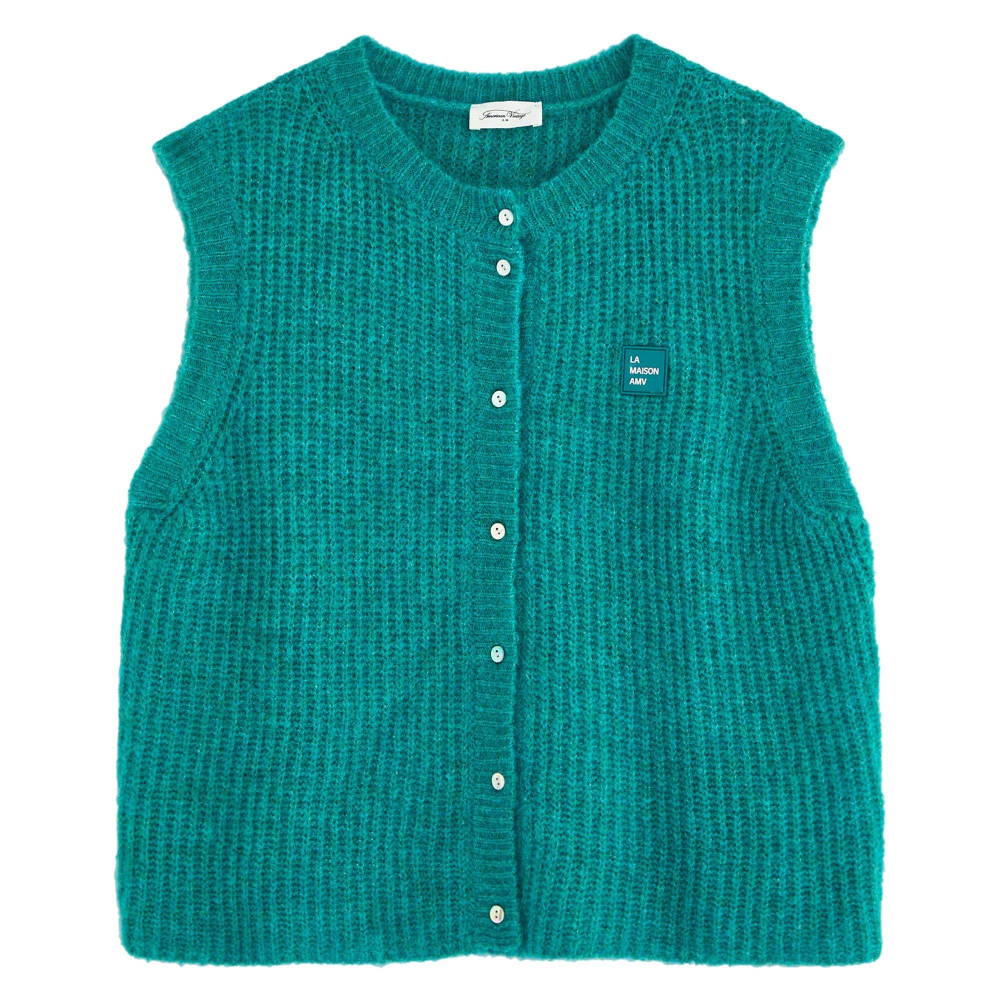 TEAL - American Vintage - K EAST VEST