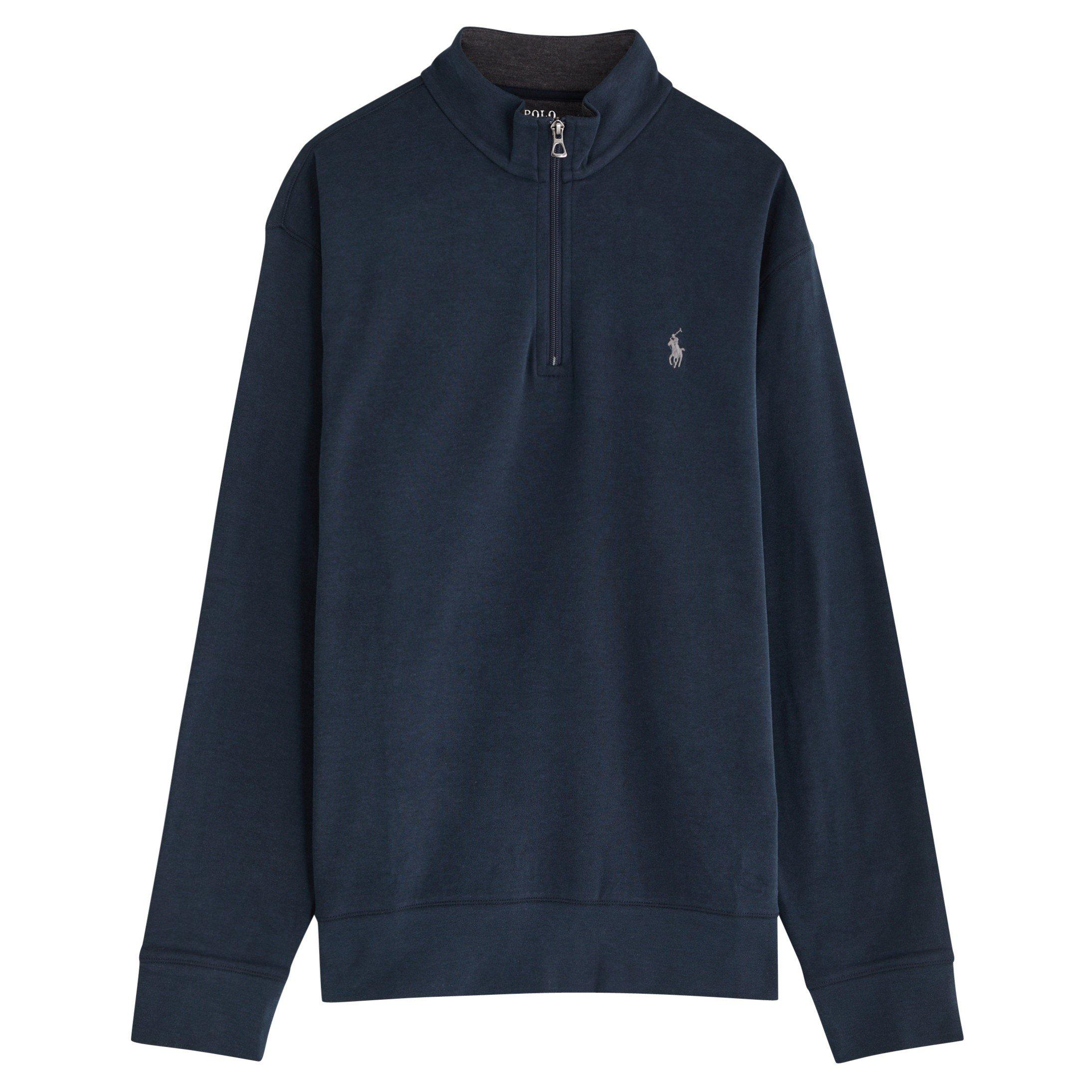 NAVY - Polo Ralph Lauren - PRL  DBL KNIT 1/4 ZIP