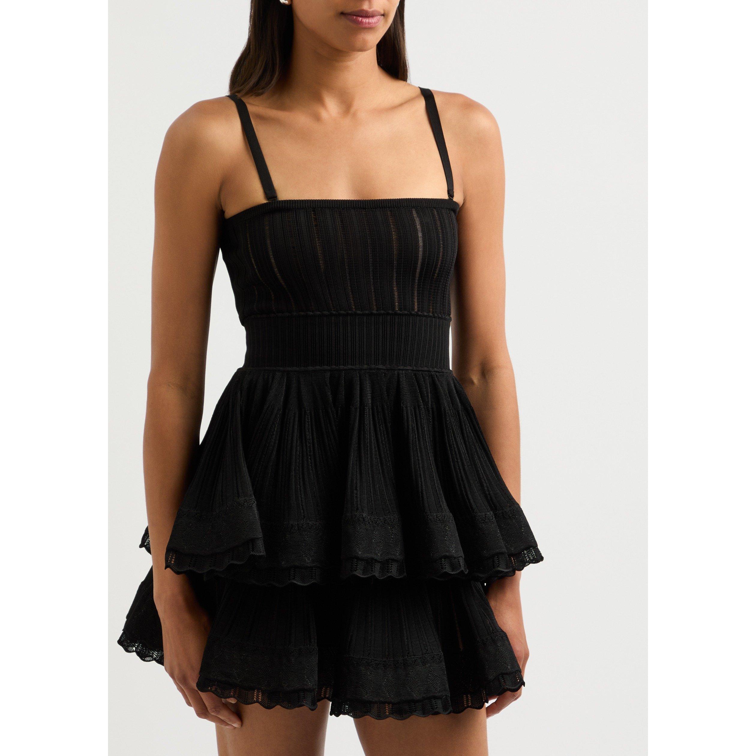 BLACK - Alaia - CRINOLINE TOP - 2