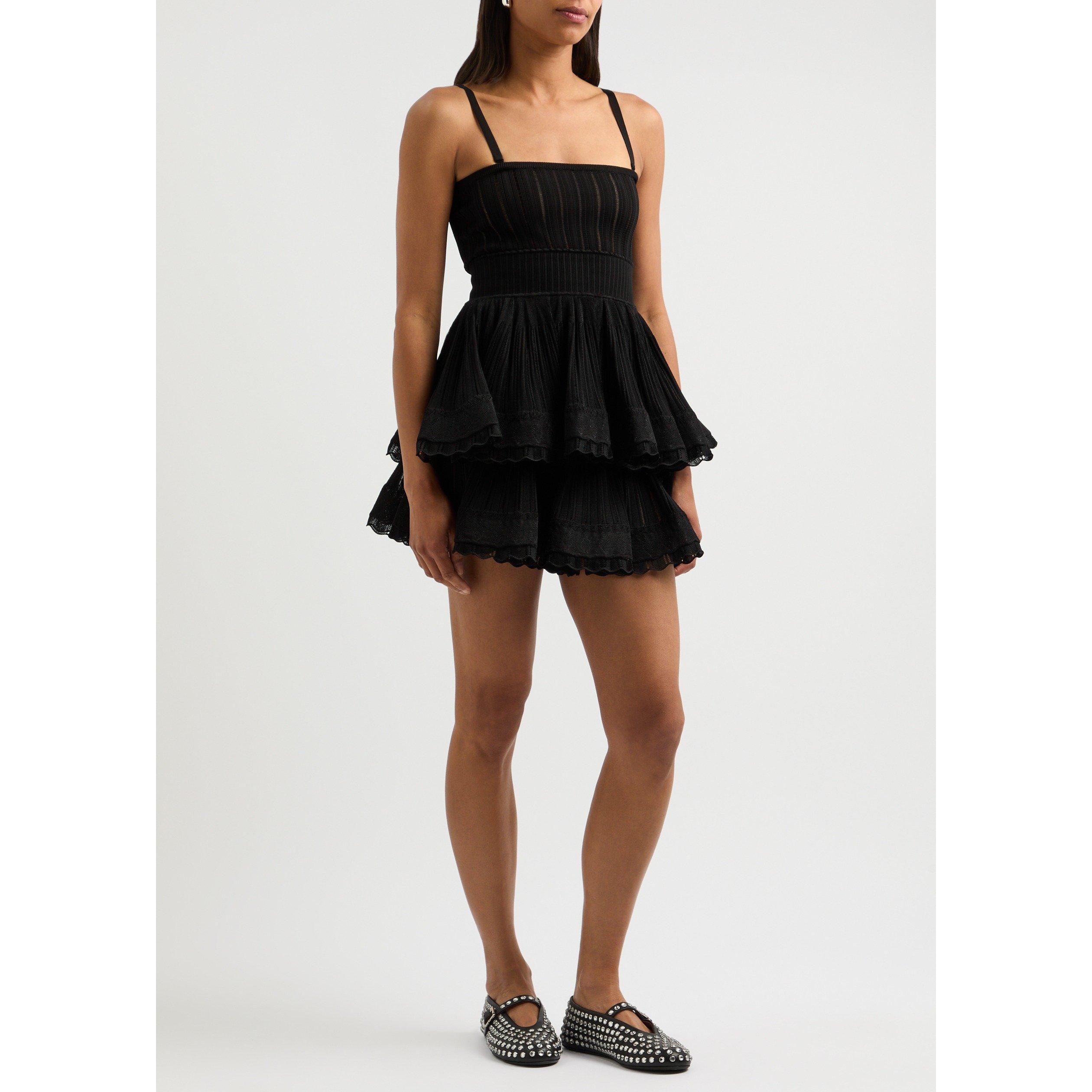 BLACK - Alaia - CRINOLINE TOP - 6