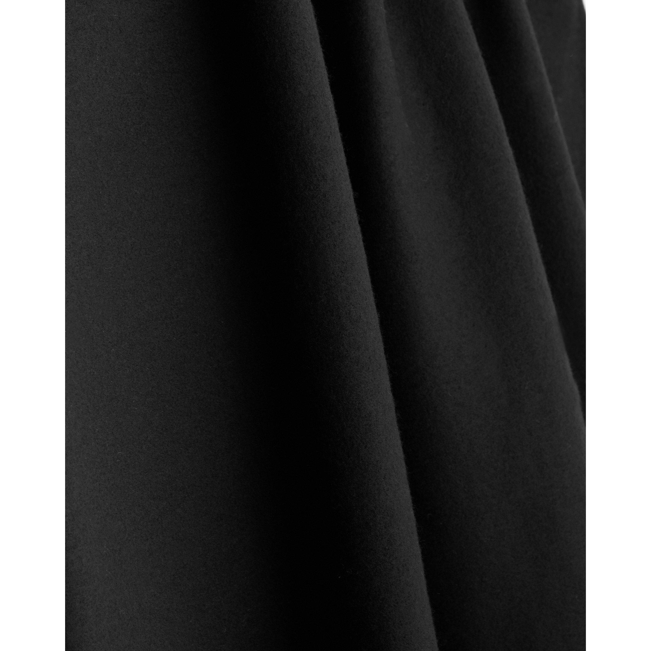 BLACK - Eileen Fisher - SS A LINE MIDI SKIRT - 4