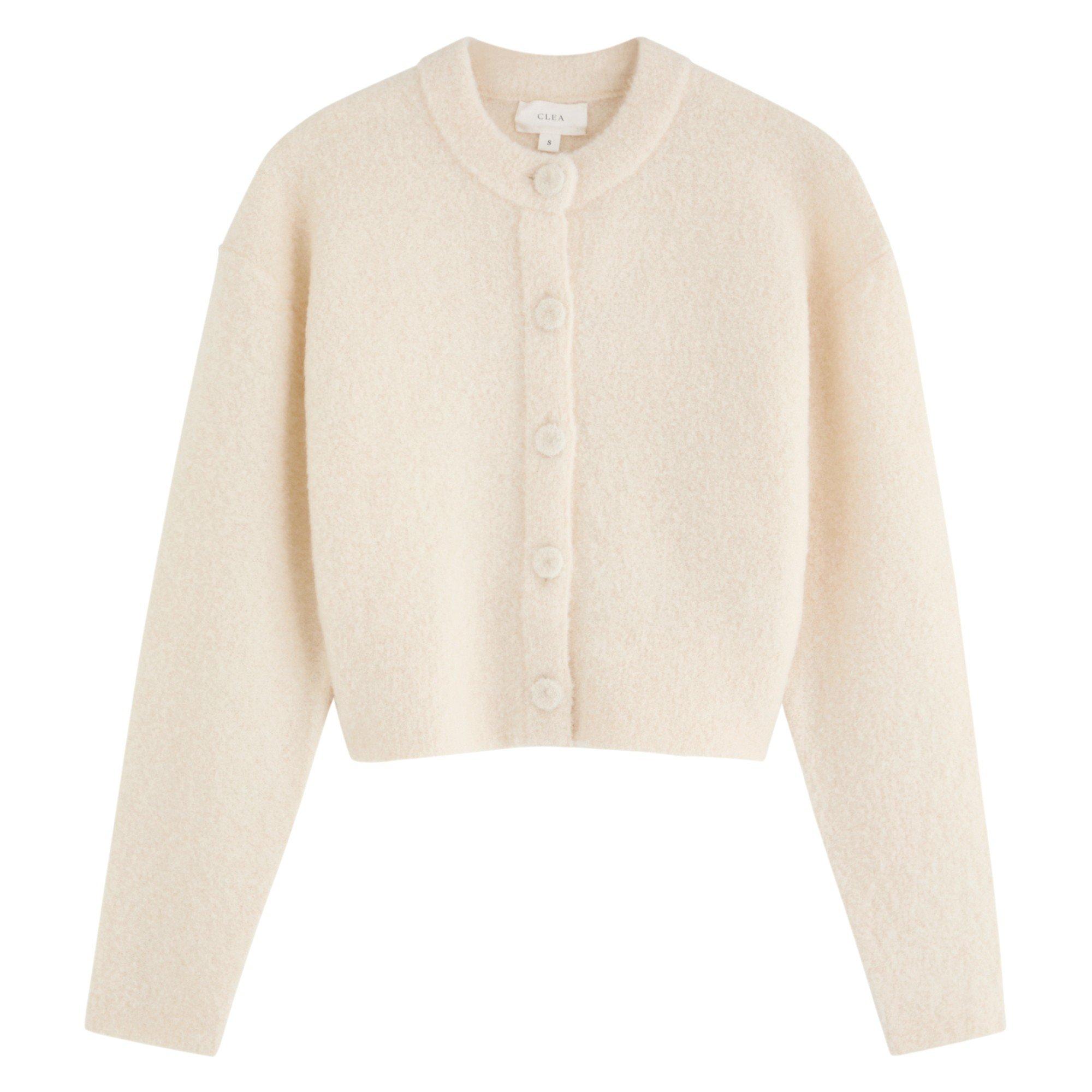 CREAM - Clea - KN ARTHUR CARDIGAN