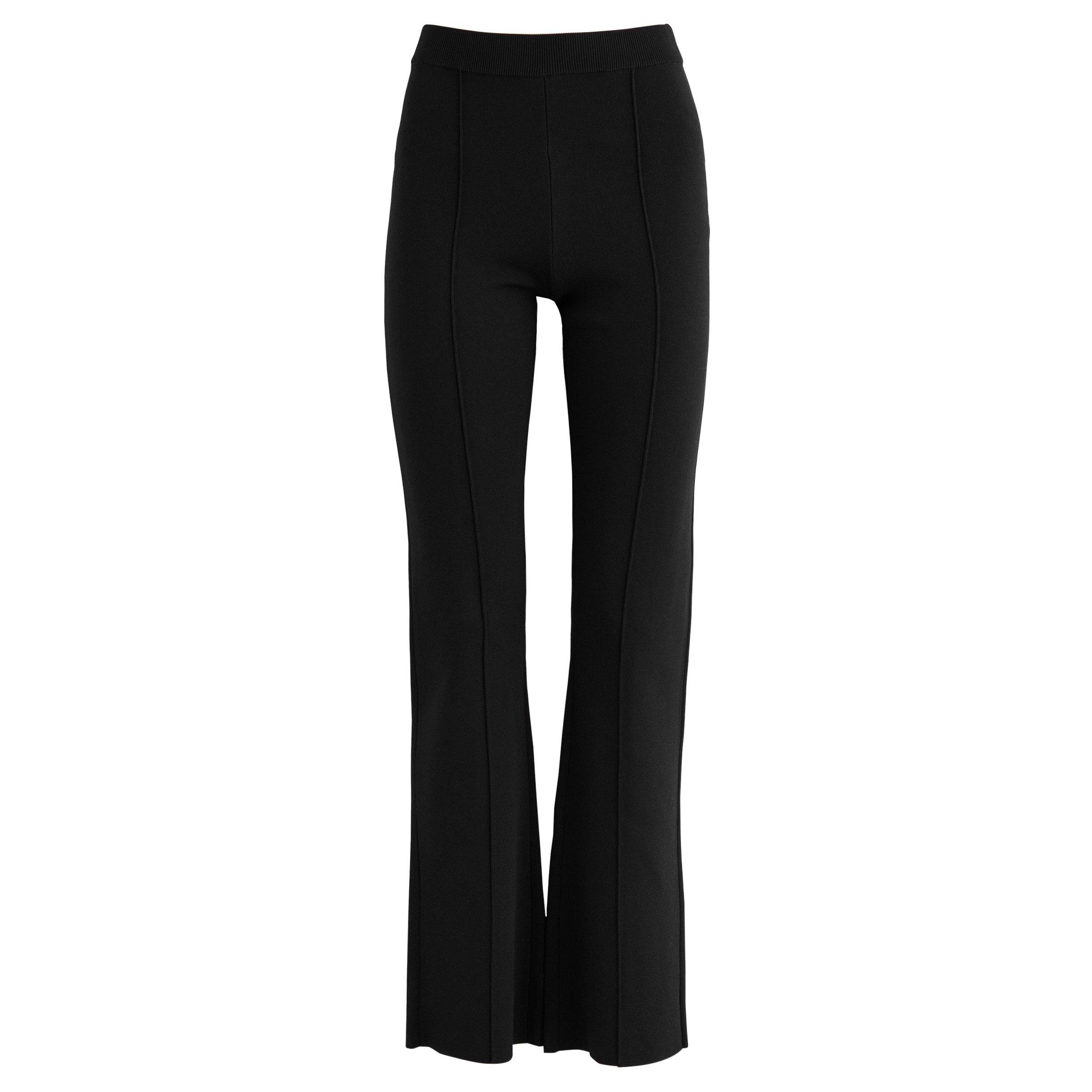 BLACK - Clea - T ALISTAIR KNIT TROUSER