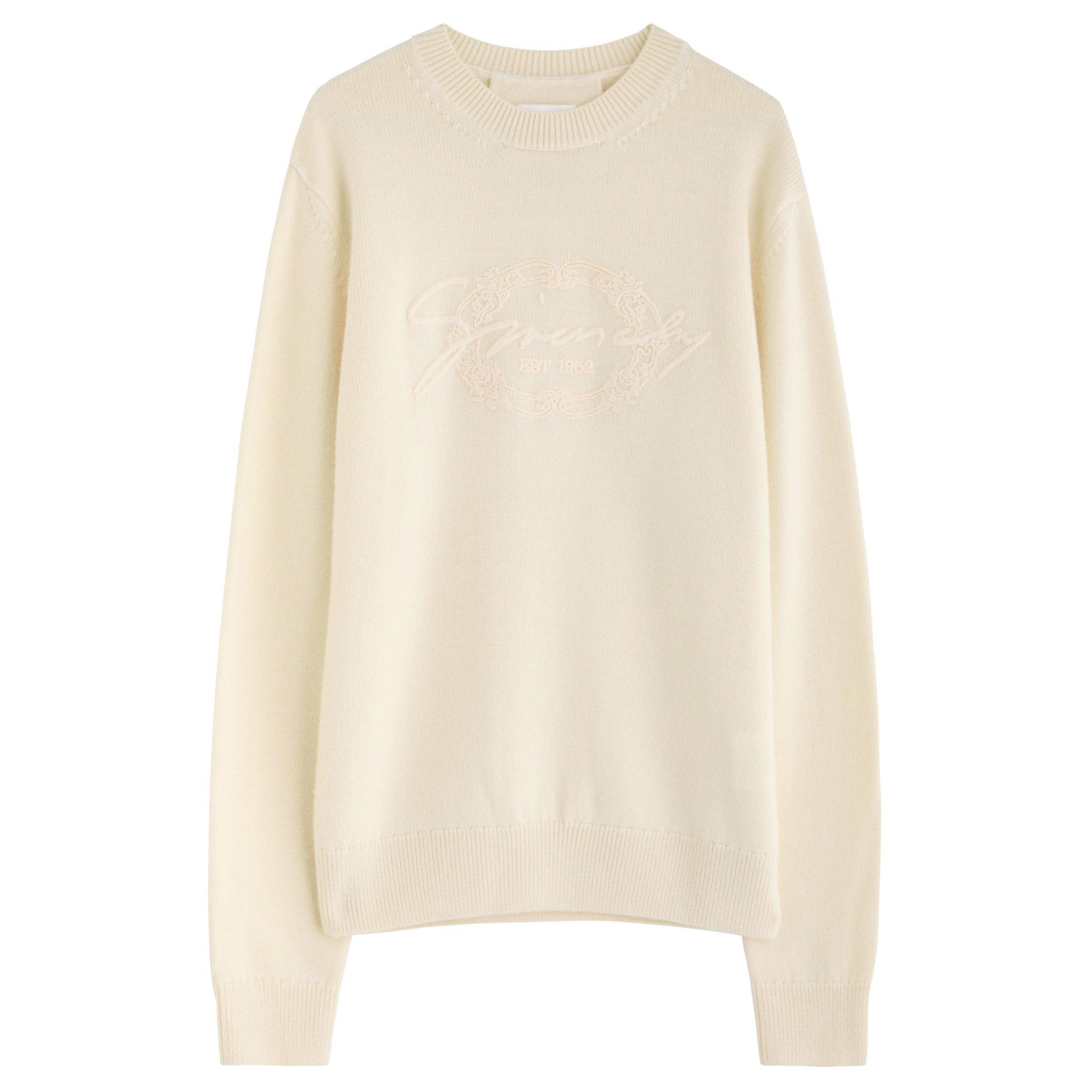 CREAM - GIVENCHY - GIV CREWNECK SWEATSHIRT