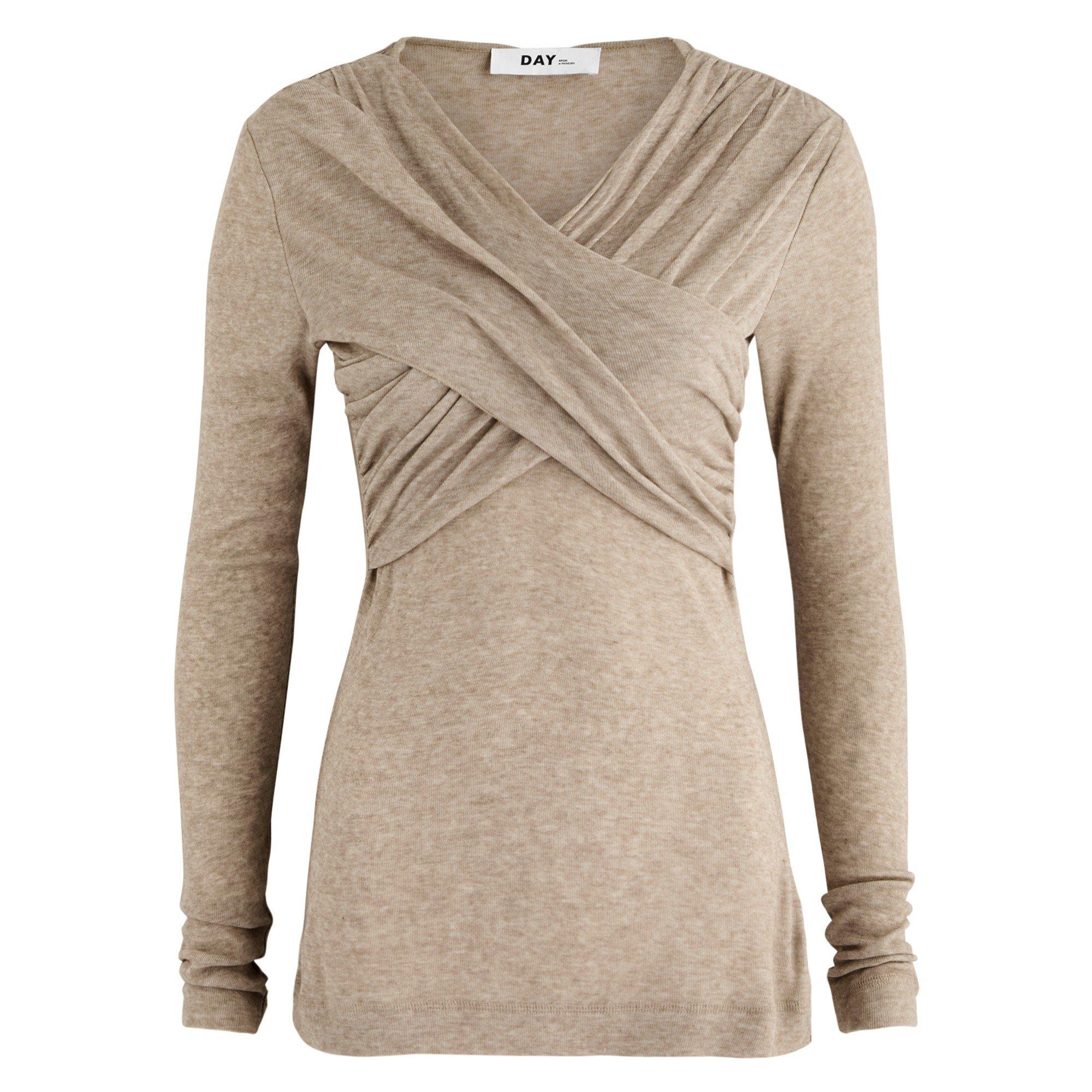 KW KIRA SOFT WRAP TOP LS TOP
