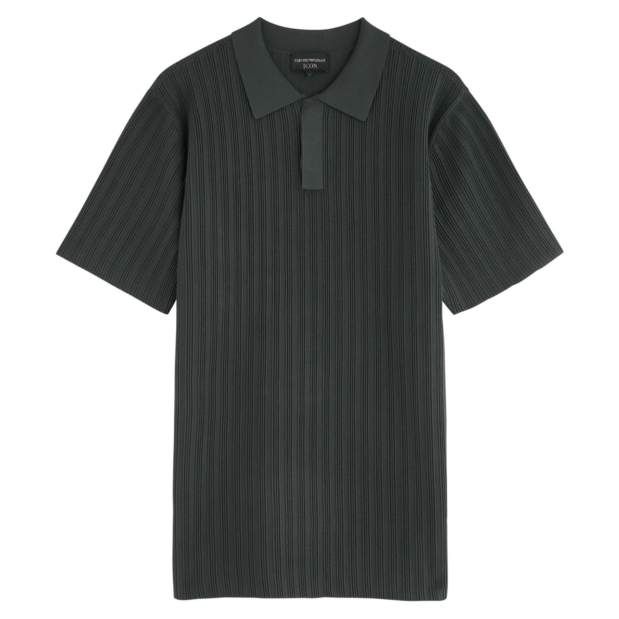 DARK GREY - Emporio Armani - ARM RELAXD POLO