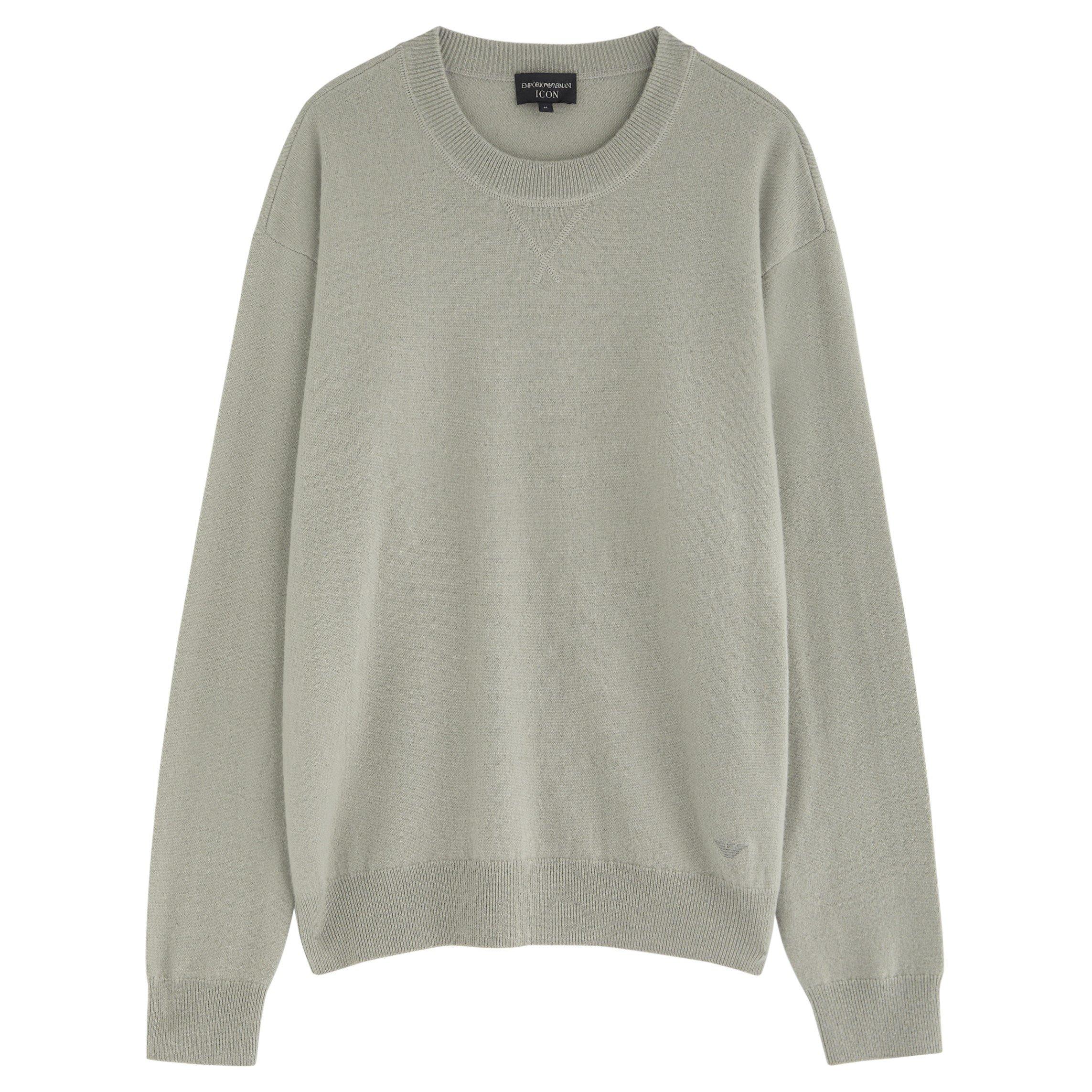 DARK GREY - Emporio Armani - ARM CASH CREW