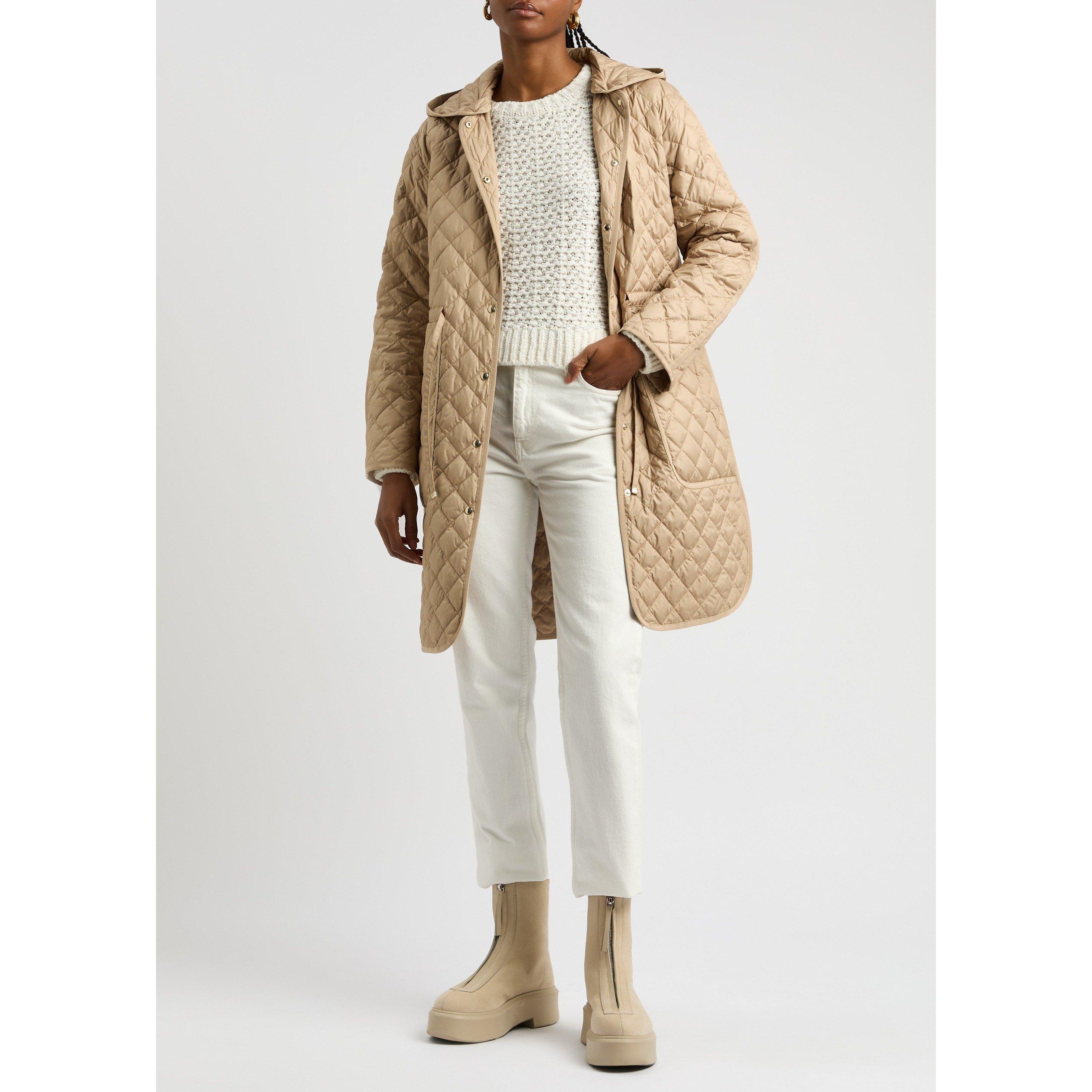 NATURAL - Moncler - Women's Cotton Crew-Neck Jumper - 5