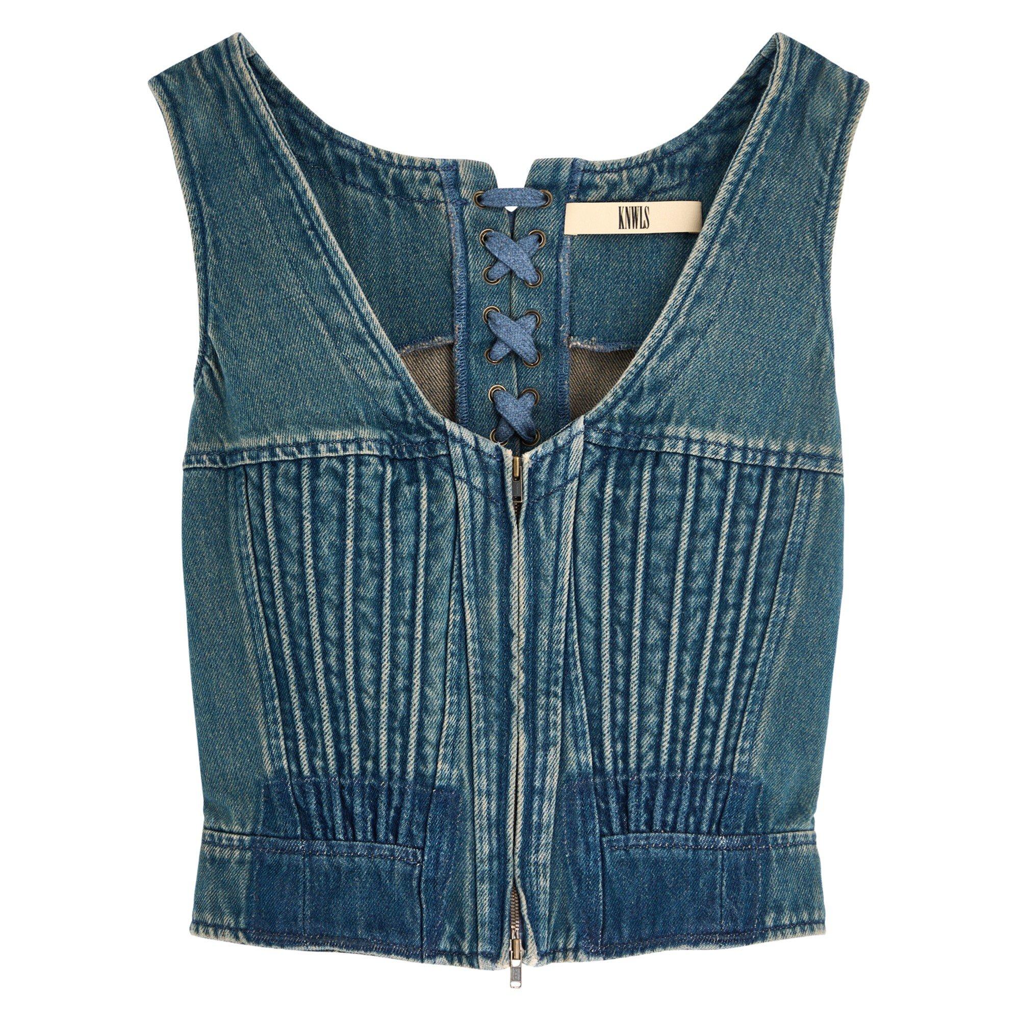 NAVY - KNWLS - TO CRD CORSET