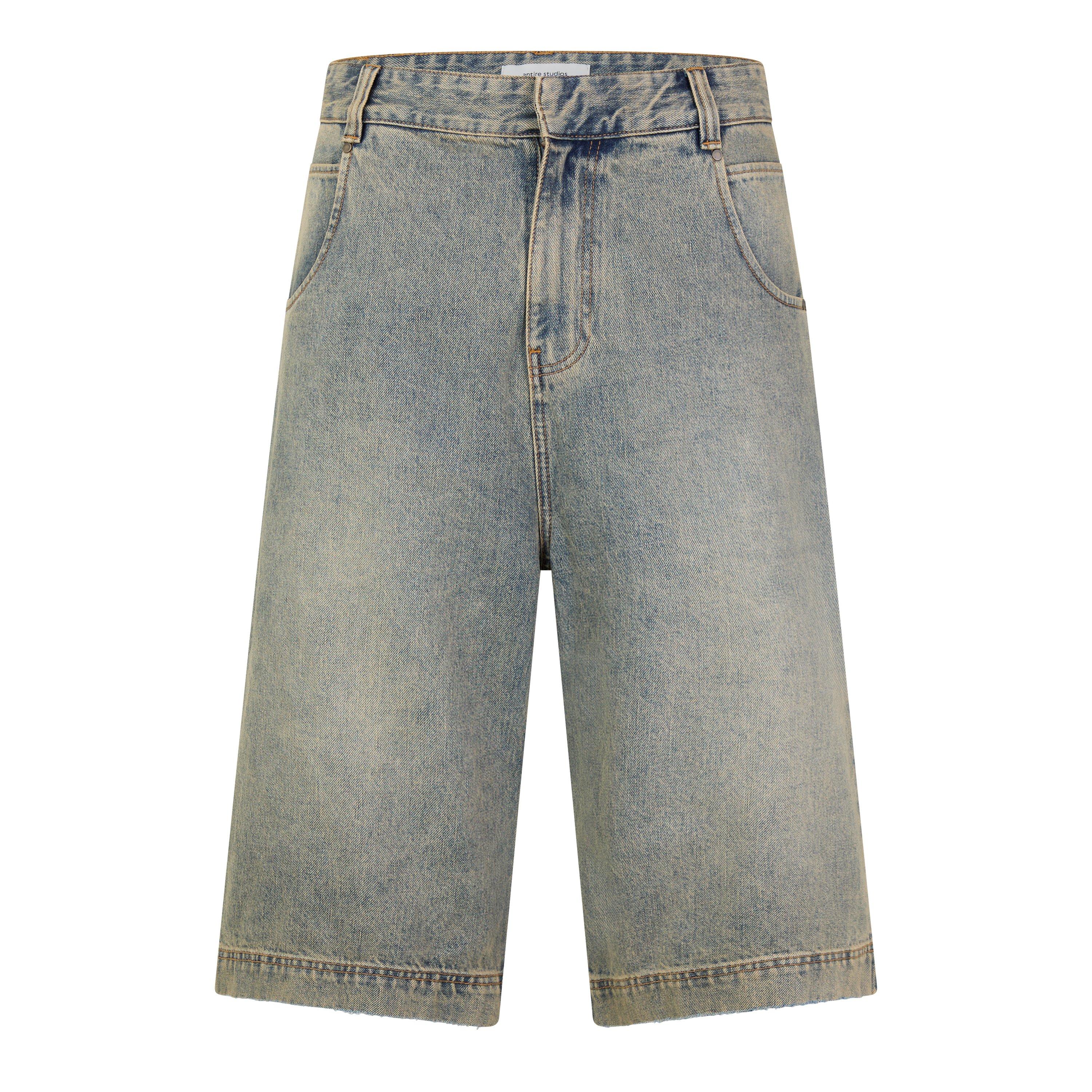 BLUE - Entire Studios - D DENIM SHORTS - 1