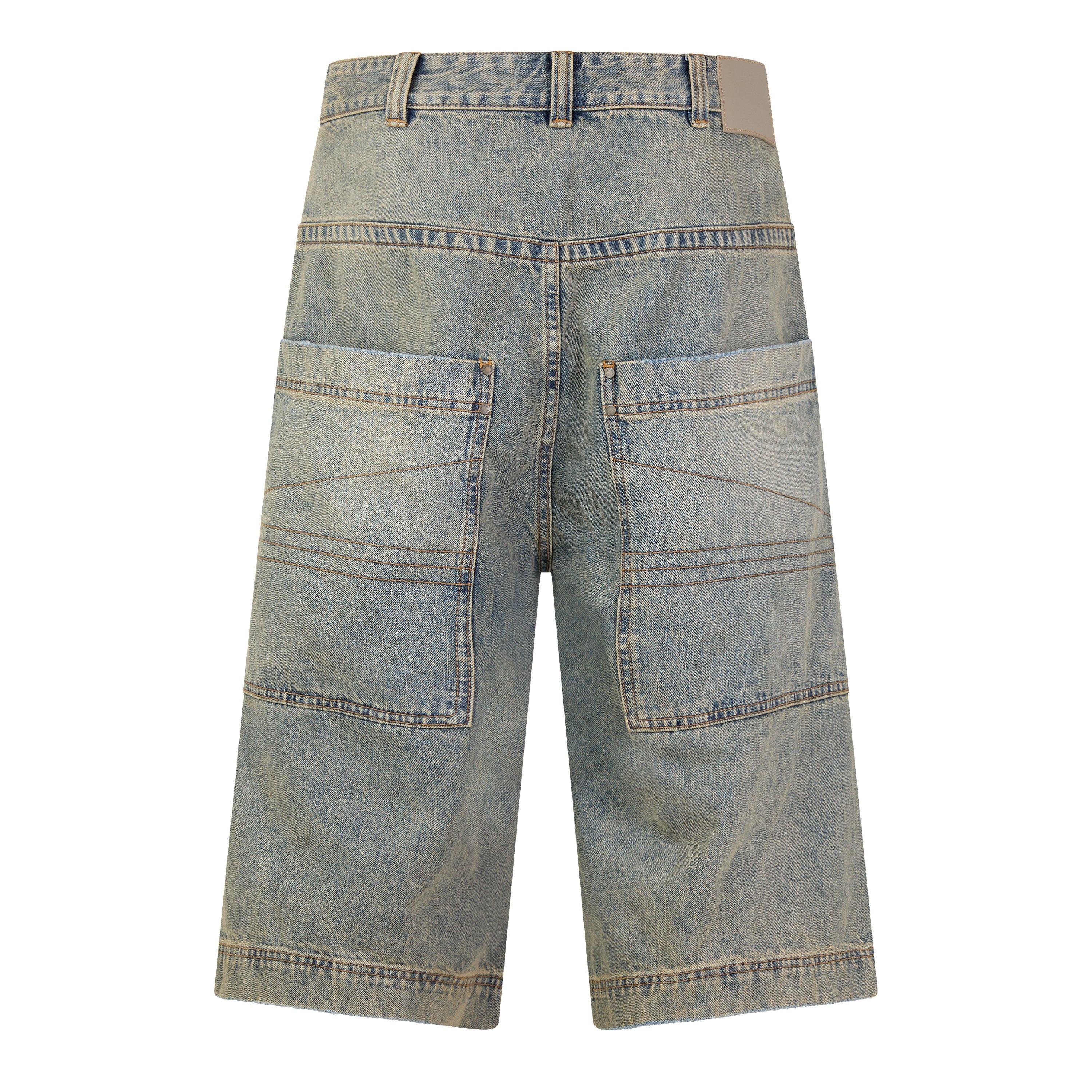 BLUE - Entire Studios - D DENIM SHORTS - 2