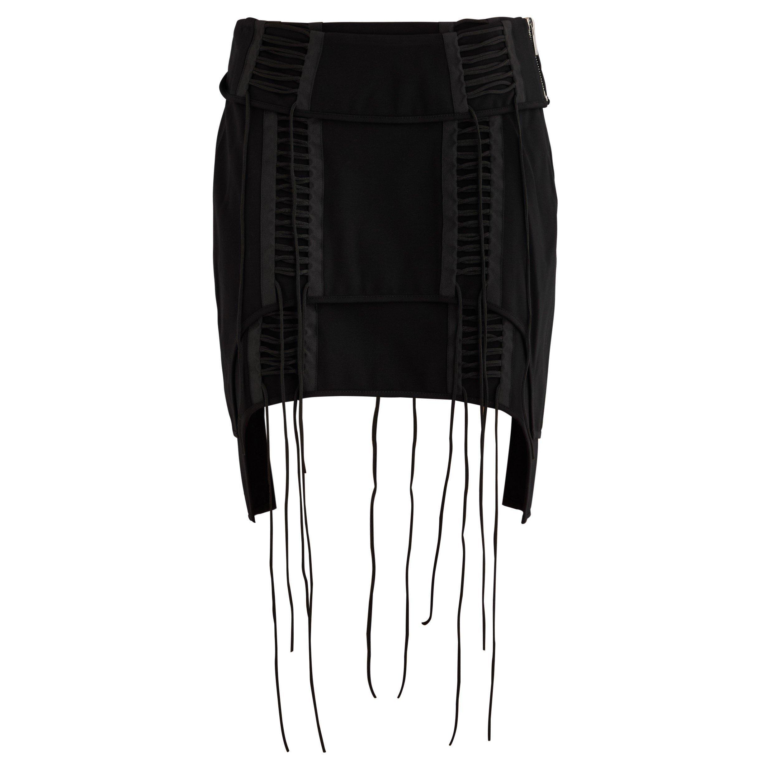 BLACK - Helmut Lang - SS AVIATOR SKIRT.AF VIS