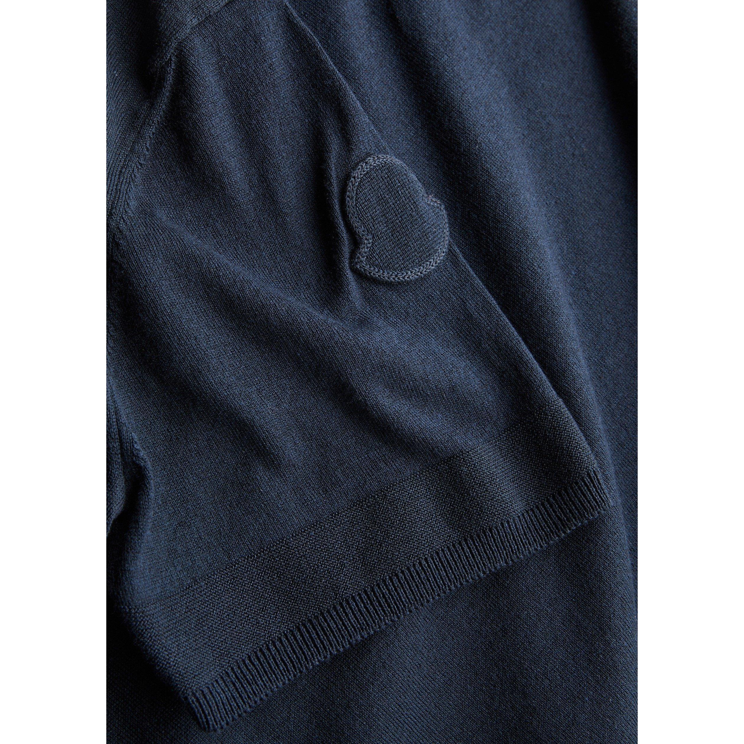 NAVY - Moncler - MON SS KNITTED TEE - 4