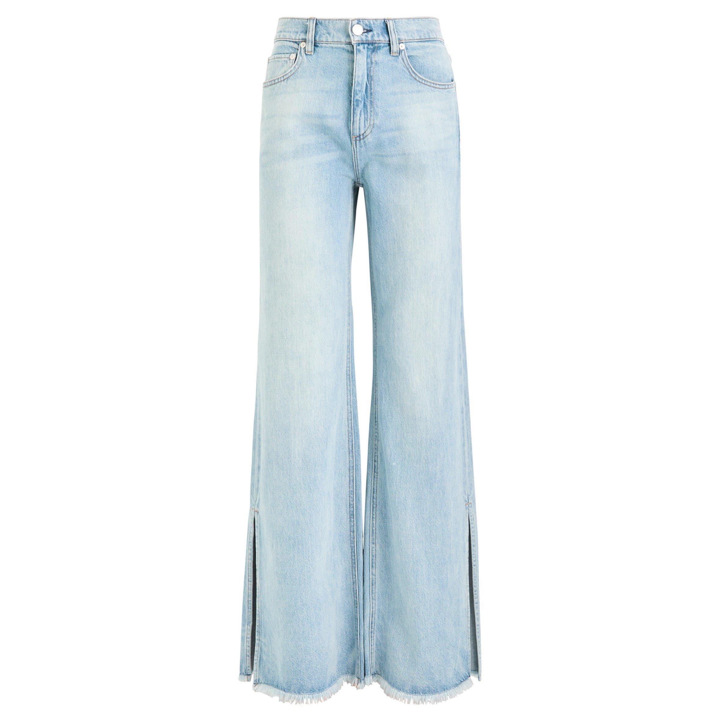 DENIM - Alice And Olivia - TR WEEZY HR FULL LENGTH JEANS