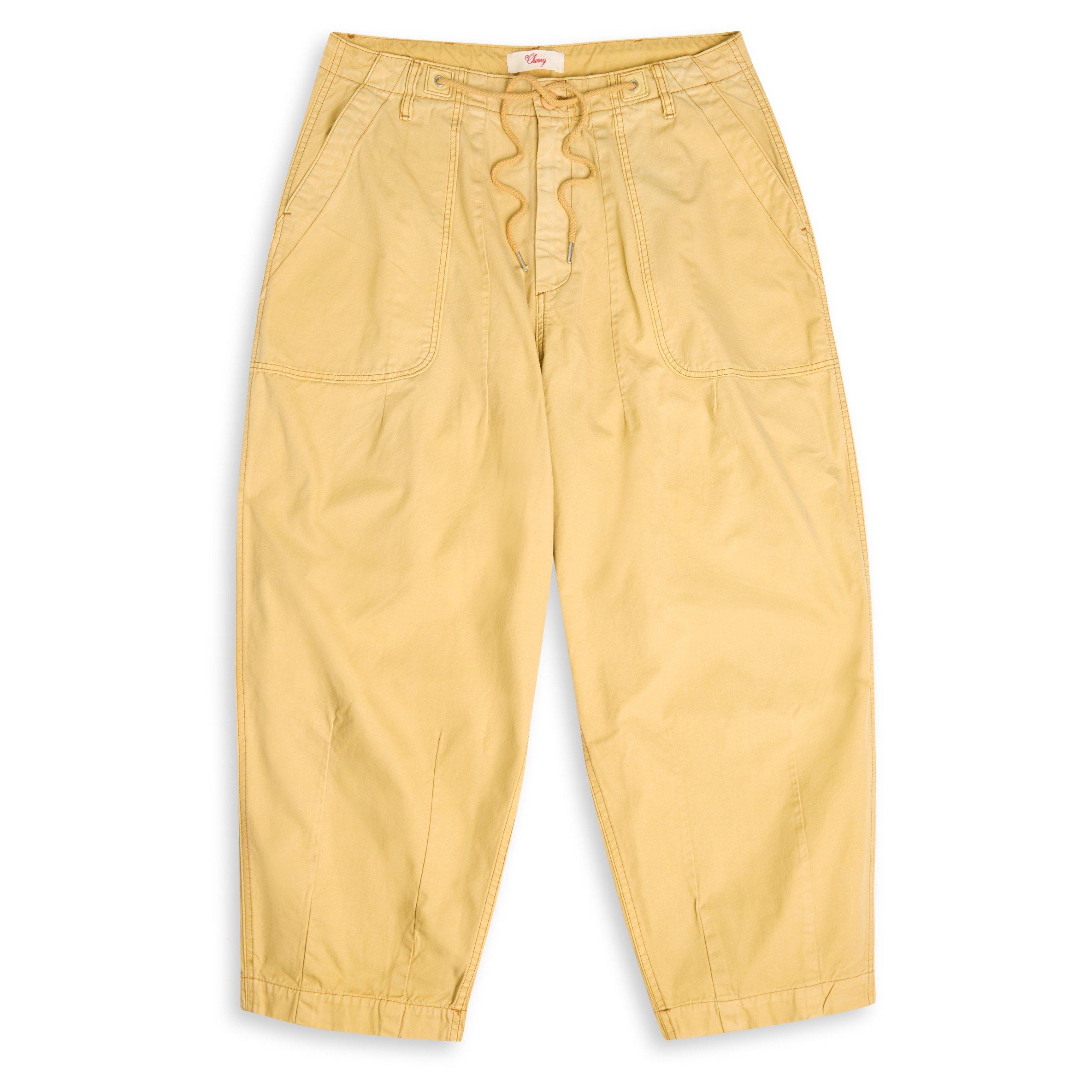 TAN - Cherry LA - Men's Cotton Parachute Pants