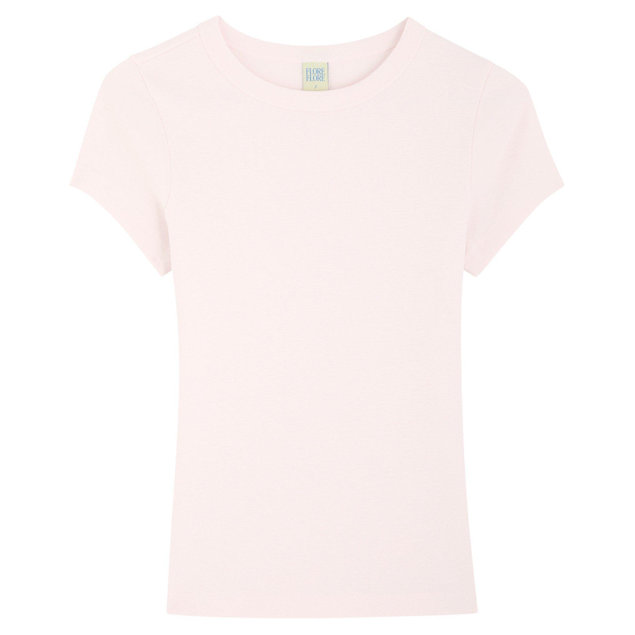 PINK - Flore Flore - CAR BABY TEE