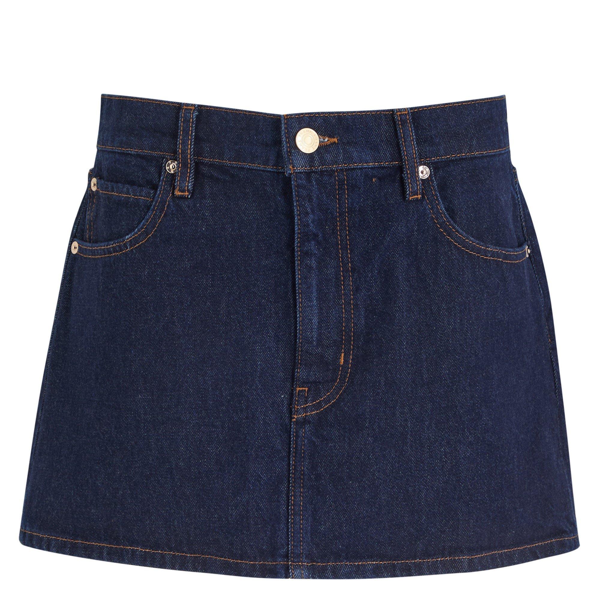 DARK BLUE - Frame Denim - THE MINI SKIRT