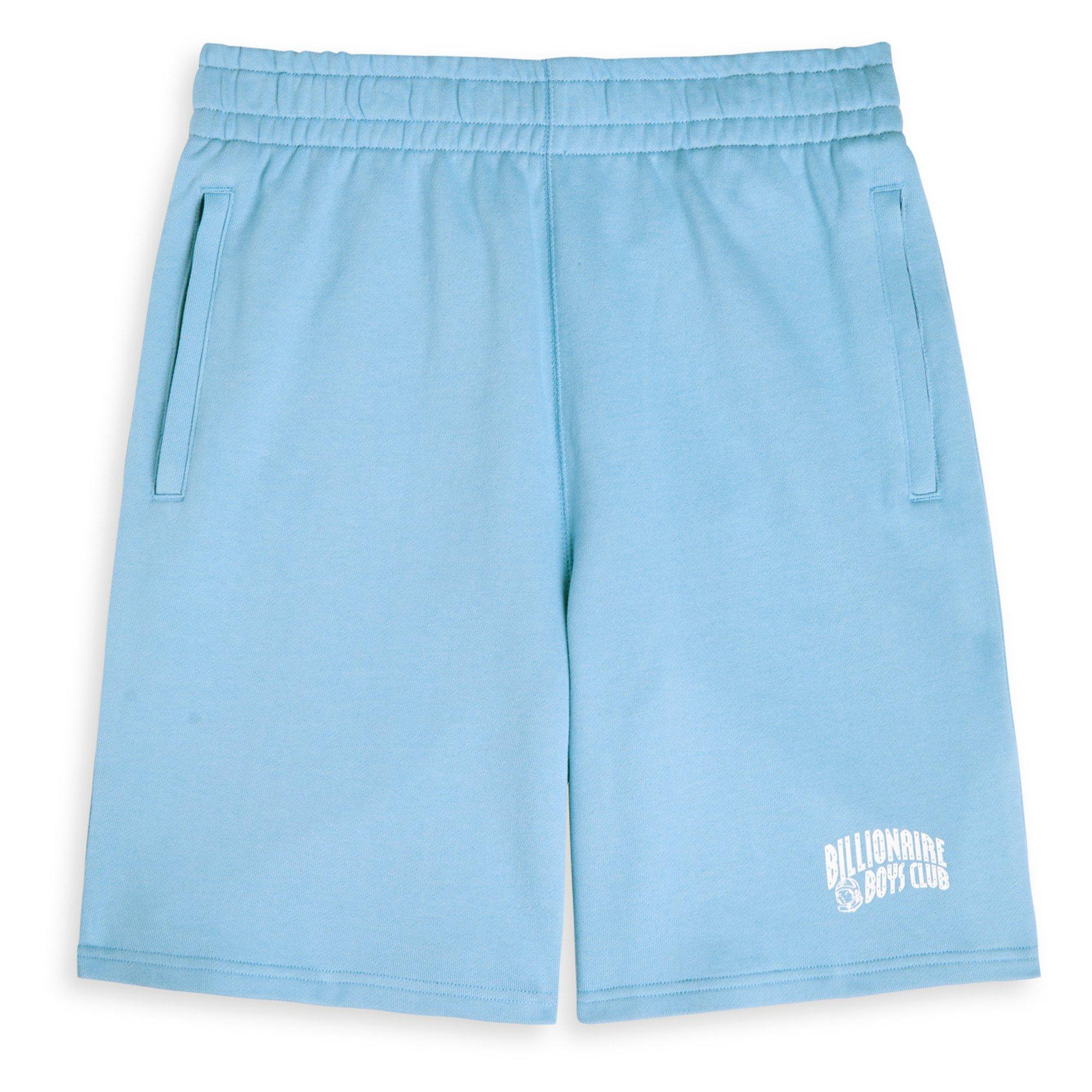 LIGHT BLUE - Billionaire Boys Club - BBC SMALL ARCH LOGO SHORTS