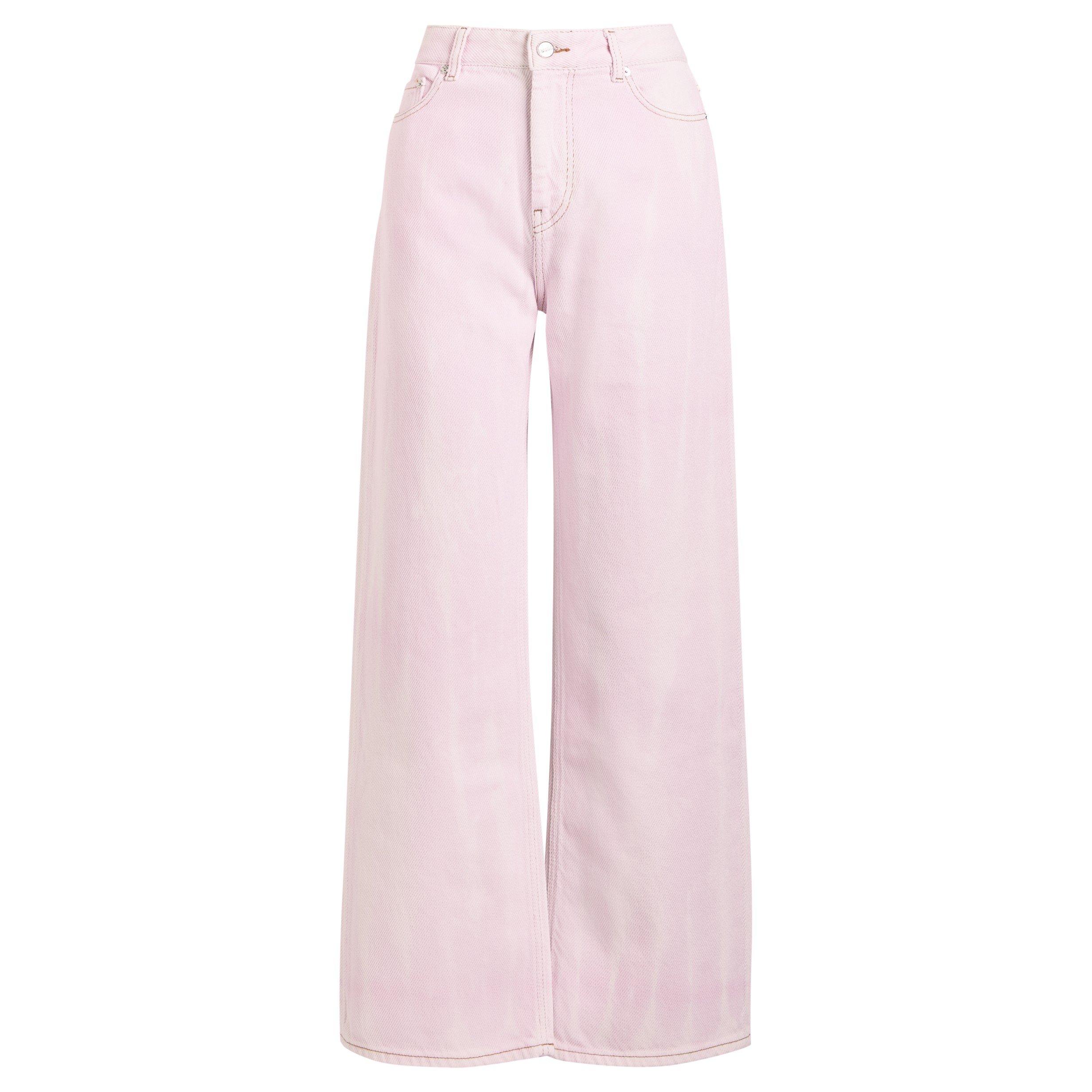 PINK - Ganni - TR OVERDYED IZZY JEANS