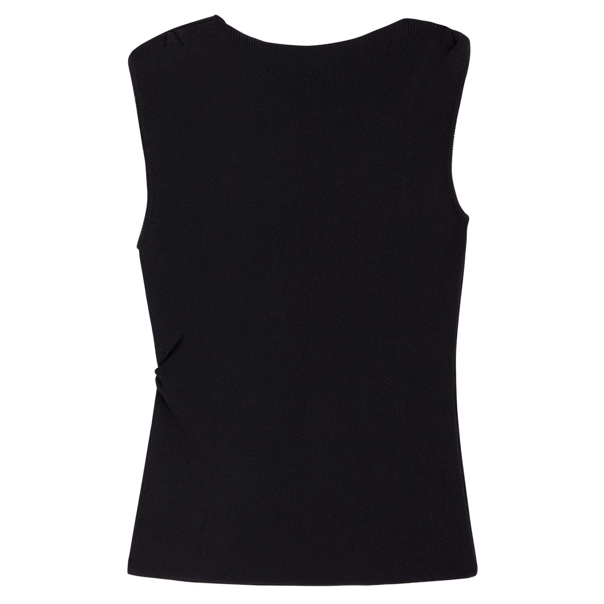 BLACK - Almada Label - T SS AMI OFF SHLD TOP