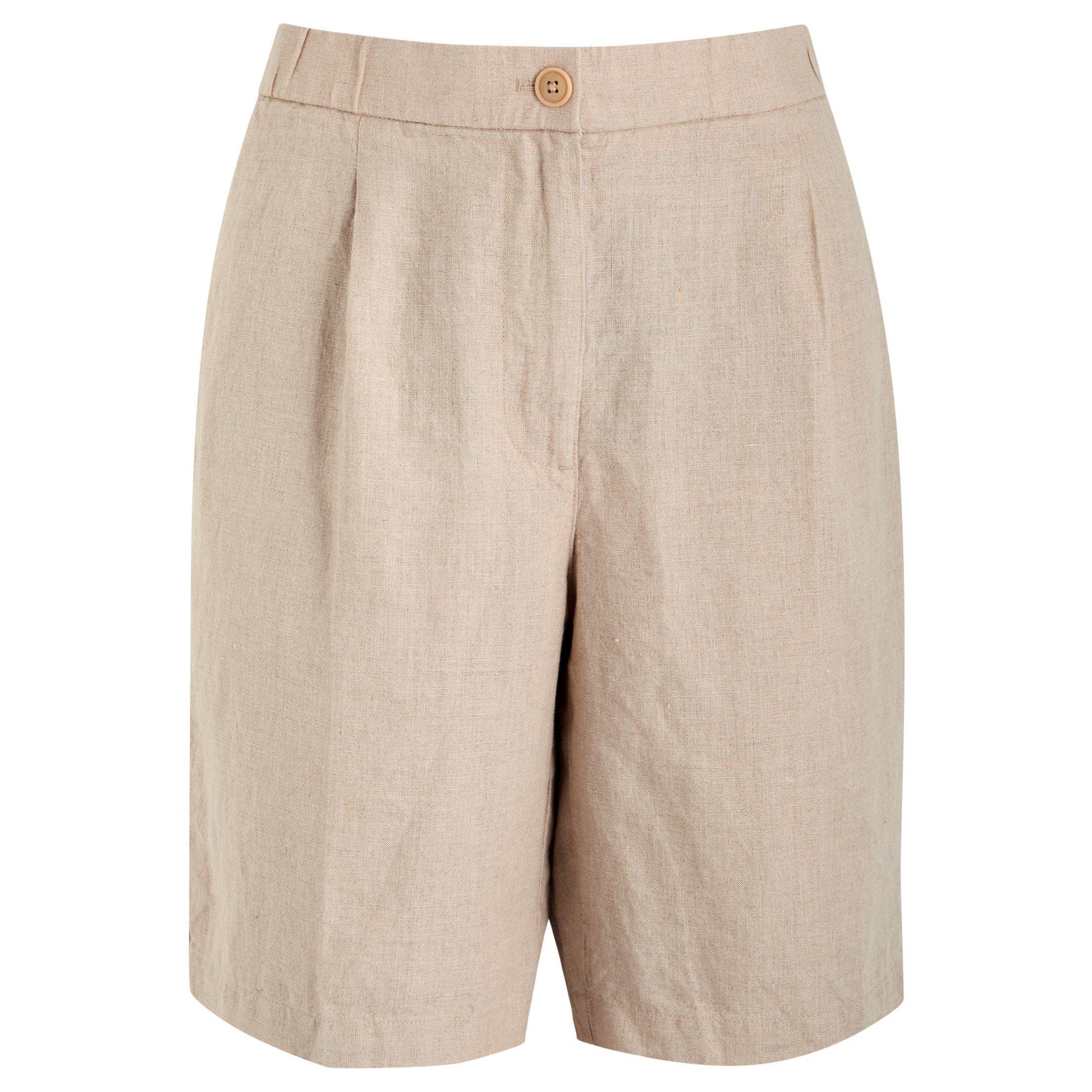 NATURAL - Eileen Fisher - S LONG LEG SHORTS