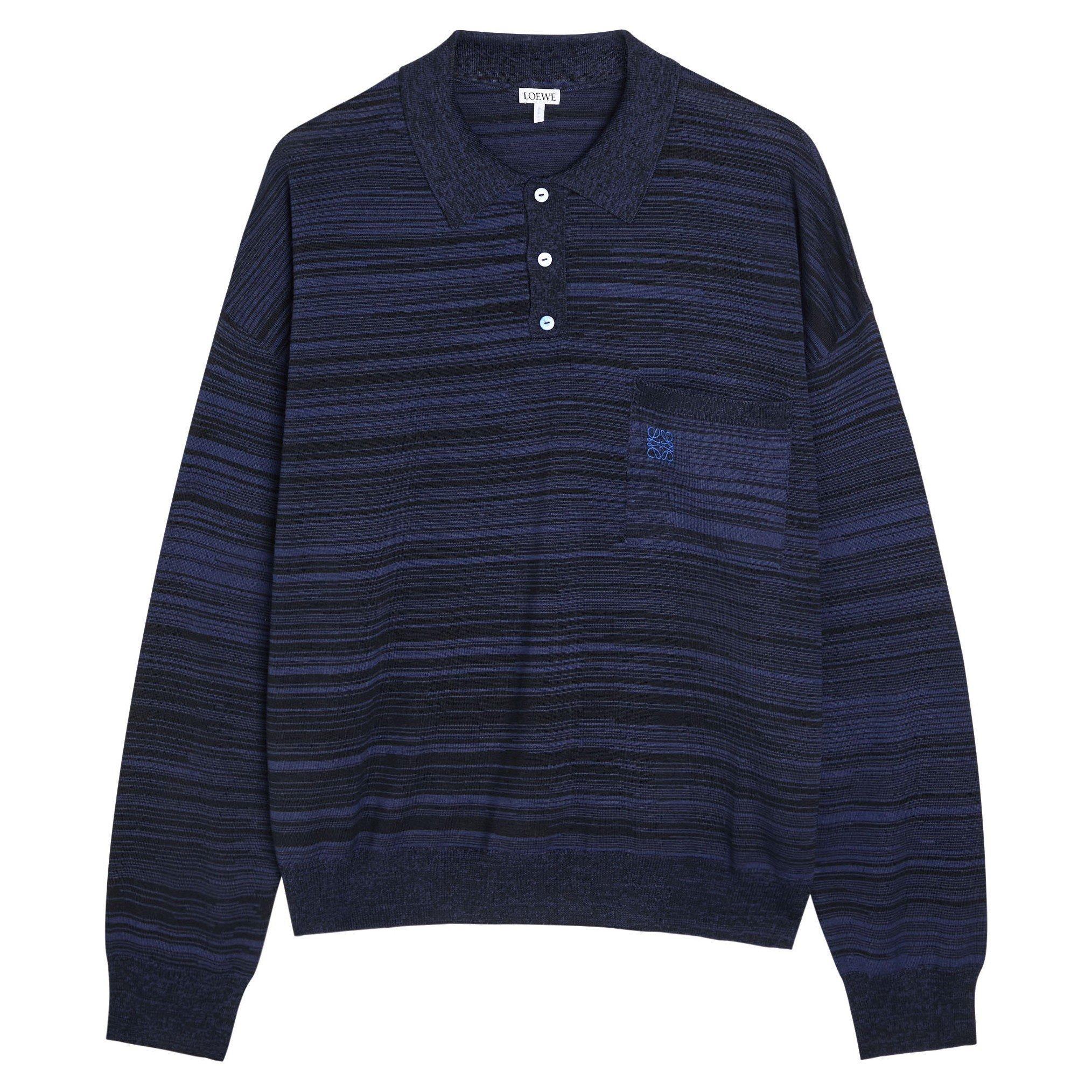 NAVY - LOEWE - LO POLO SWEATER