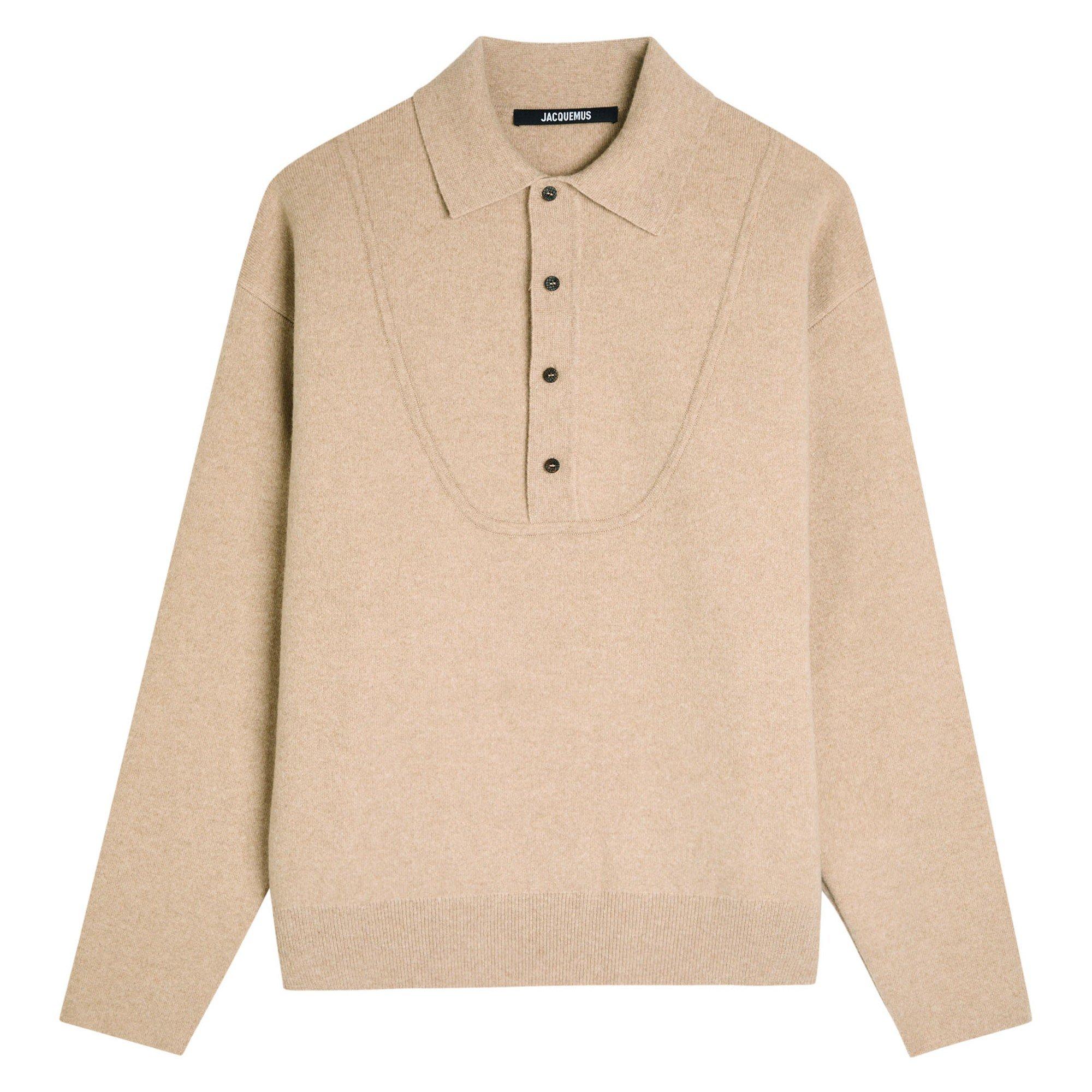 BEIGE - Jacquemus - JAC LA MAILLE VAREUSE PALLONE
