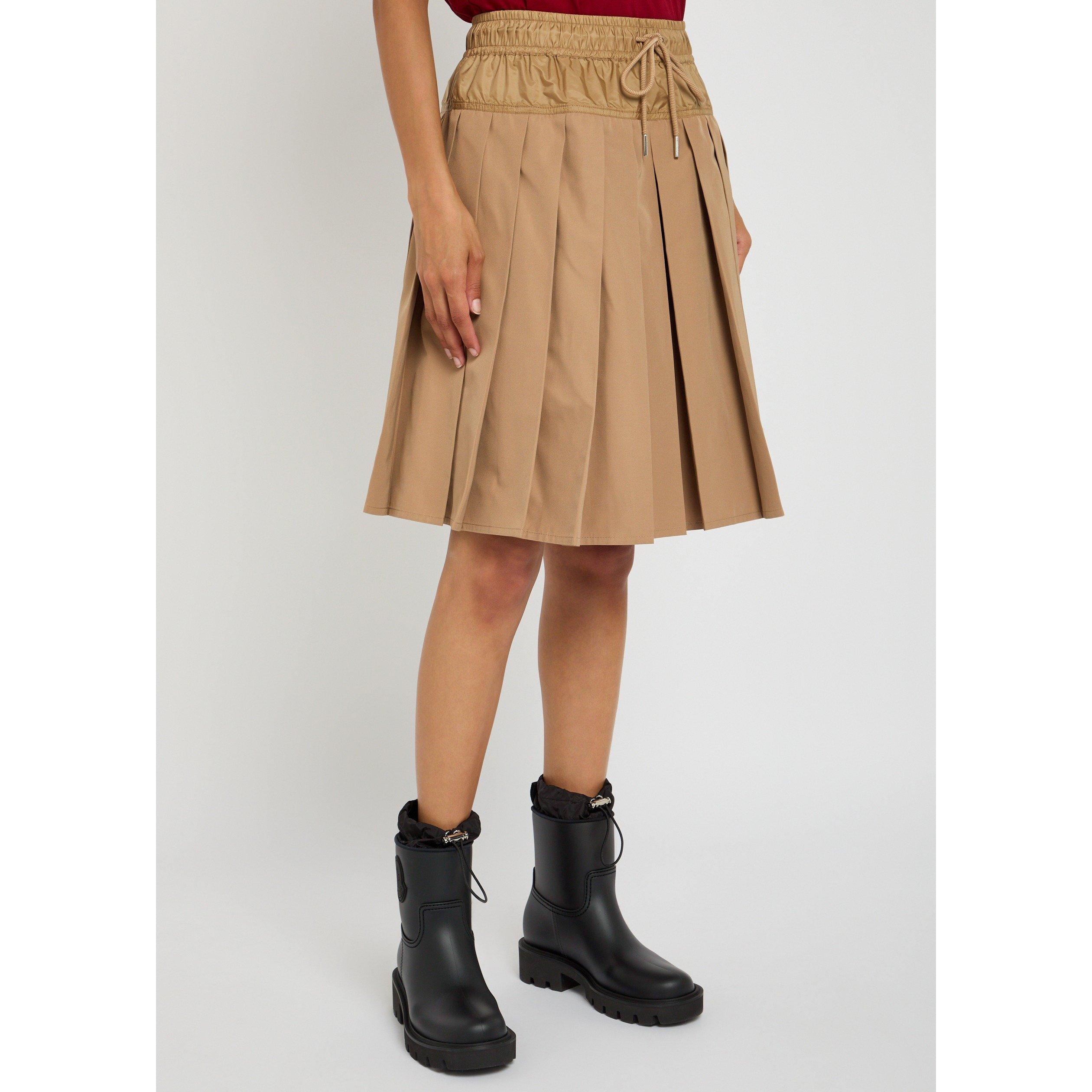 TAN - Moncler - Women's Pleated Skirt - 2