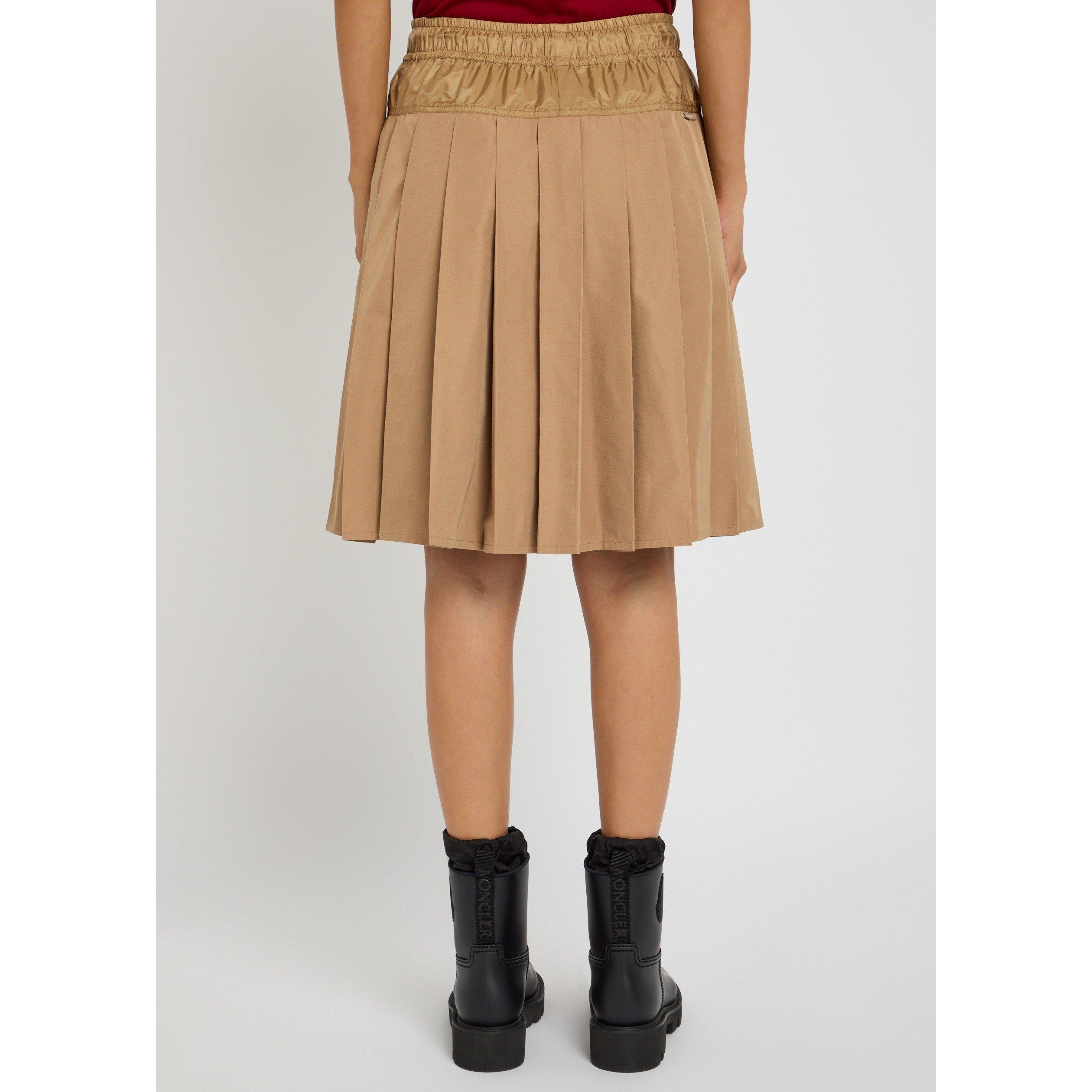 TAN - Moncler - Women's Pleated Skirt - 3